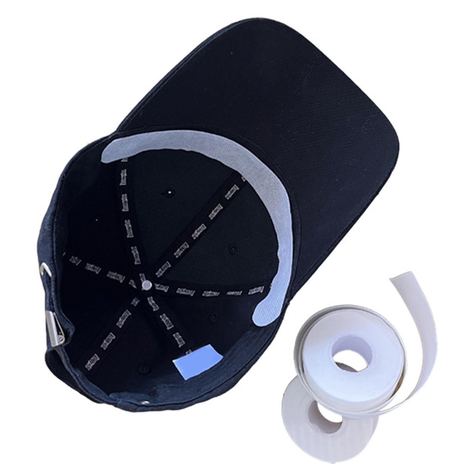 5 Roll Collar Protector Sweat Pads Self Adhesive White Disposable for Summer