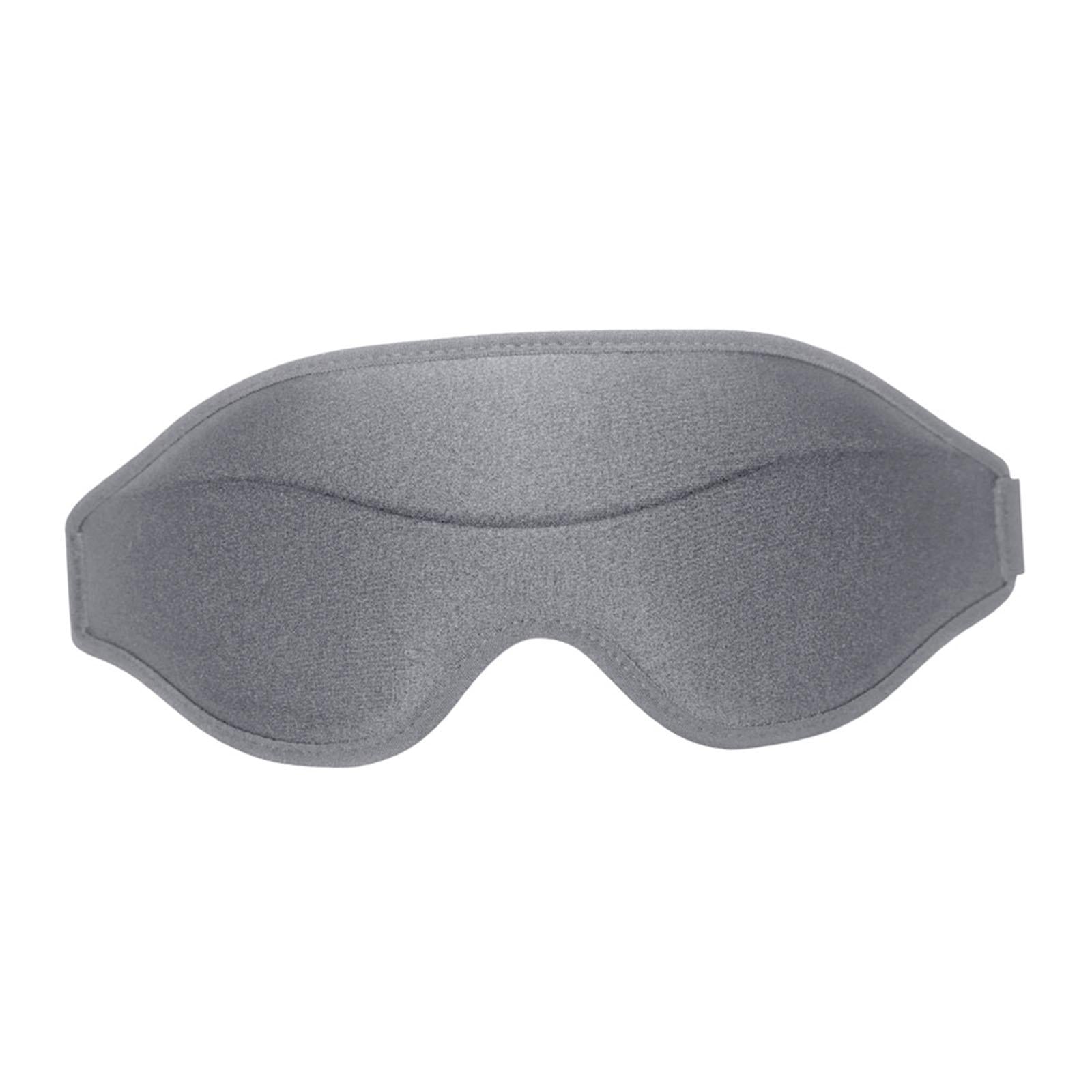 Sleep Mask Eye Mask 3D Contoured Eyeshade for Yoga Sleeping Women Men Gray