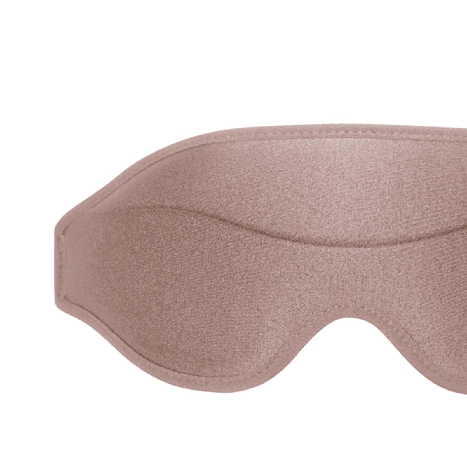 Sleep Mask Eye Mask 3D Contoured Eyeshade for Yoga Sleeping Women Men Pink