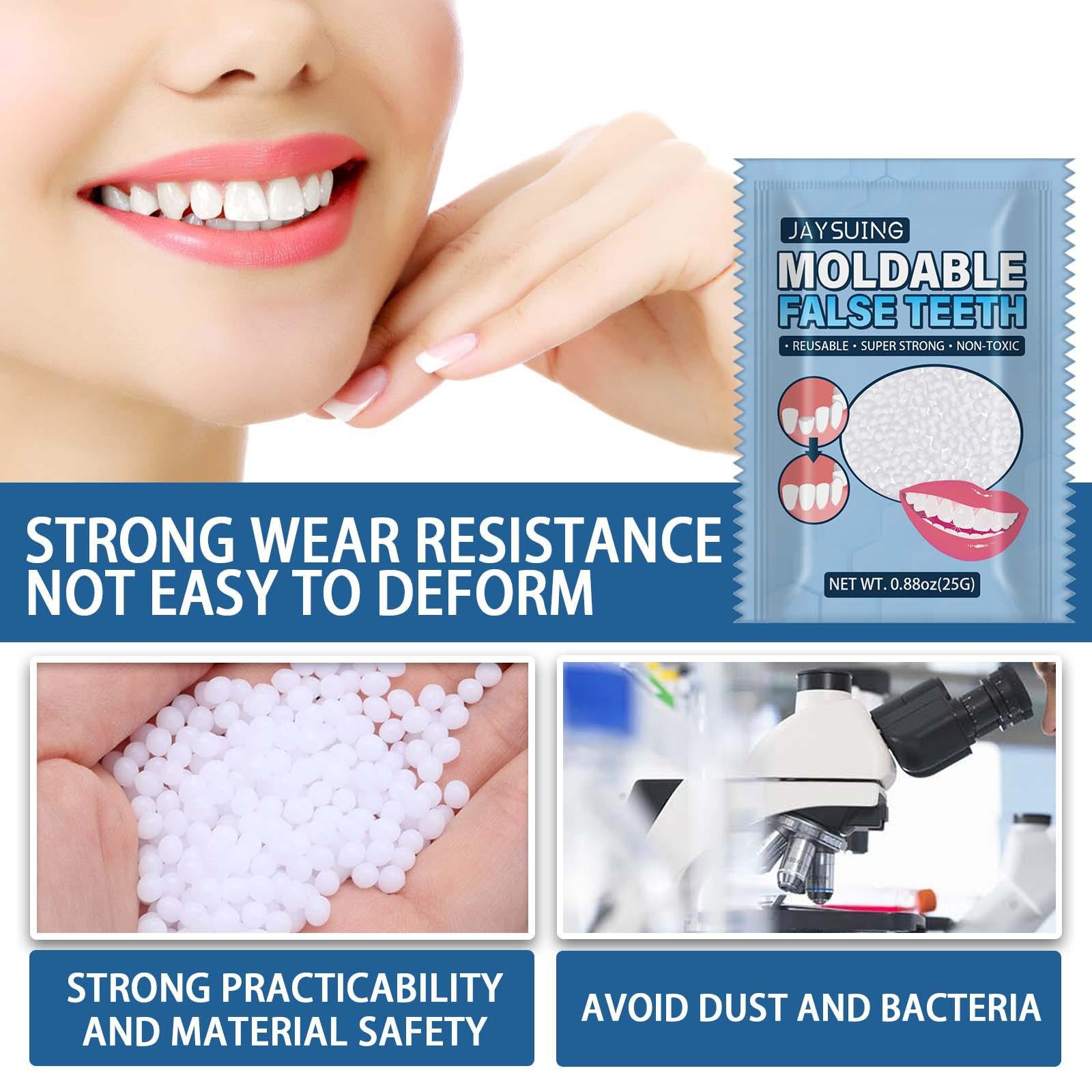 25G Temporary Tooth Repair Kit Teeth Gaps Falseteeth for Teeth Veneer Broken