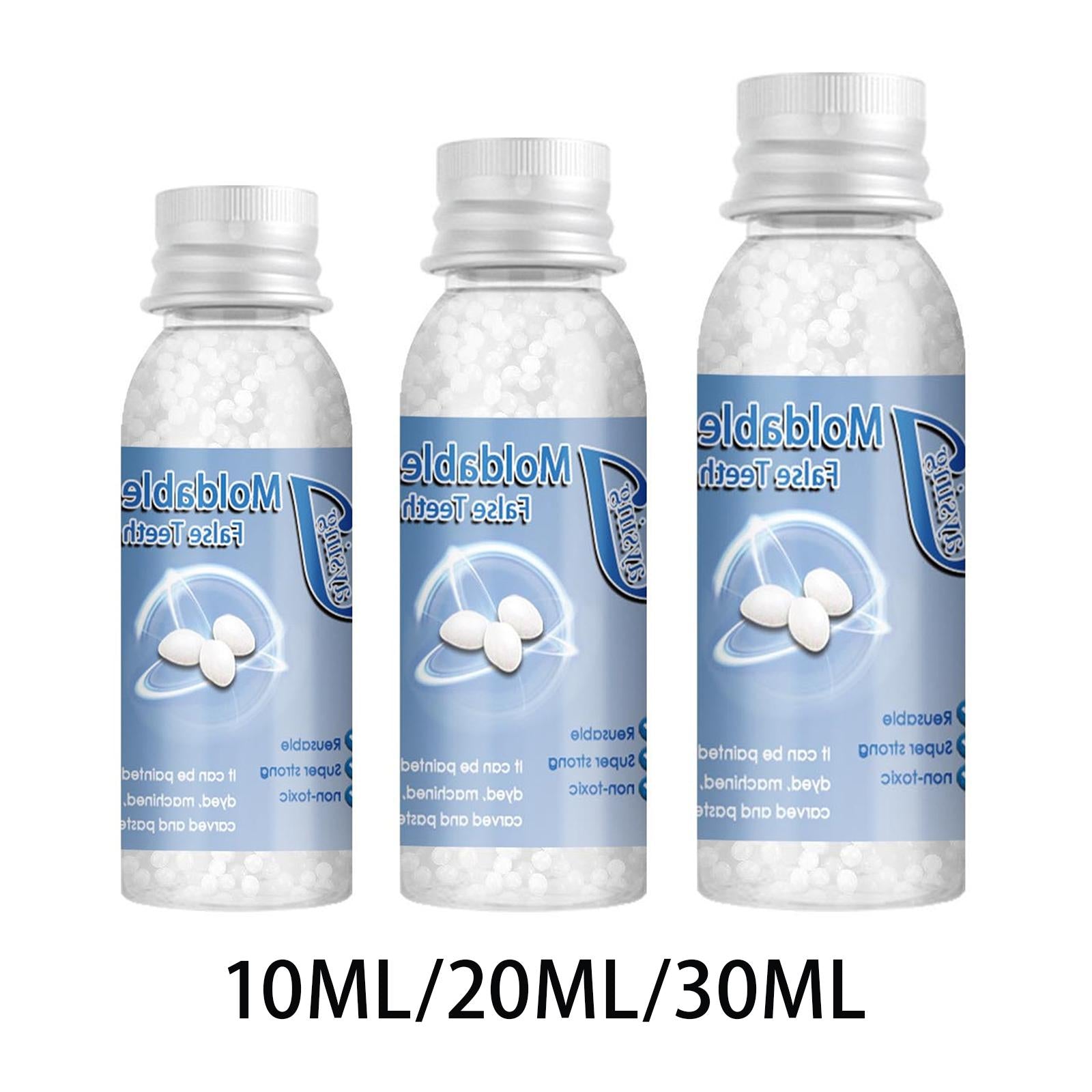 Temporary Tooth Repair Kit Denture Adhesive Teeth Gaps for Broken Big Gaps 10ml