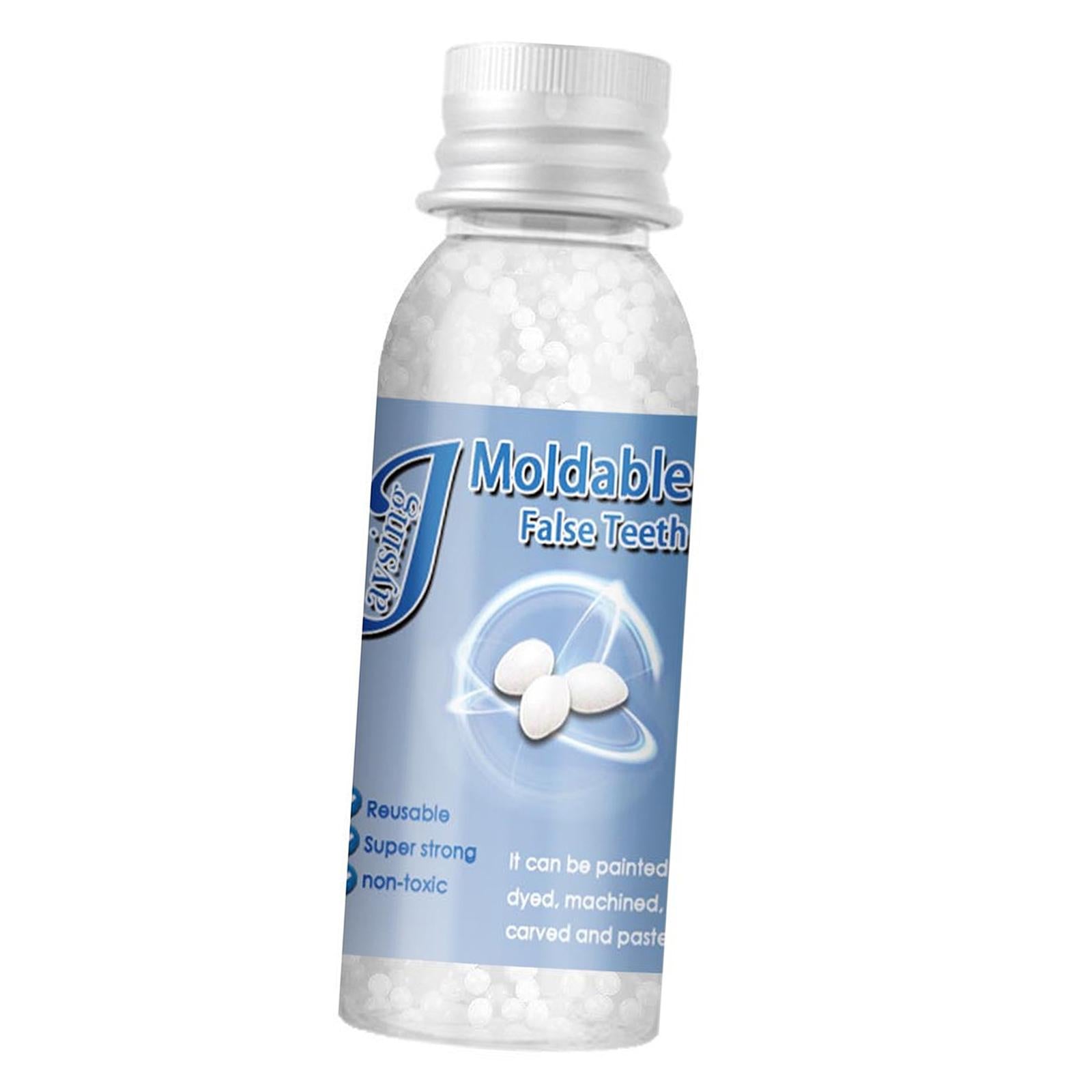 Temporary Tooth Repair Kit Denture Adhesive Teeth Gaps for Broken Big Gaps 30ml