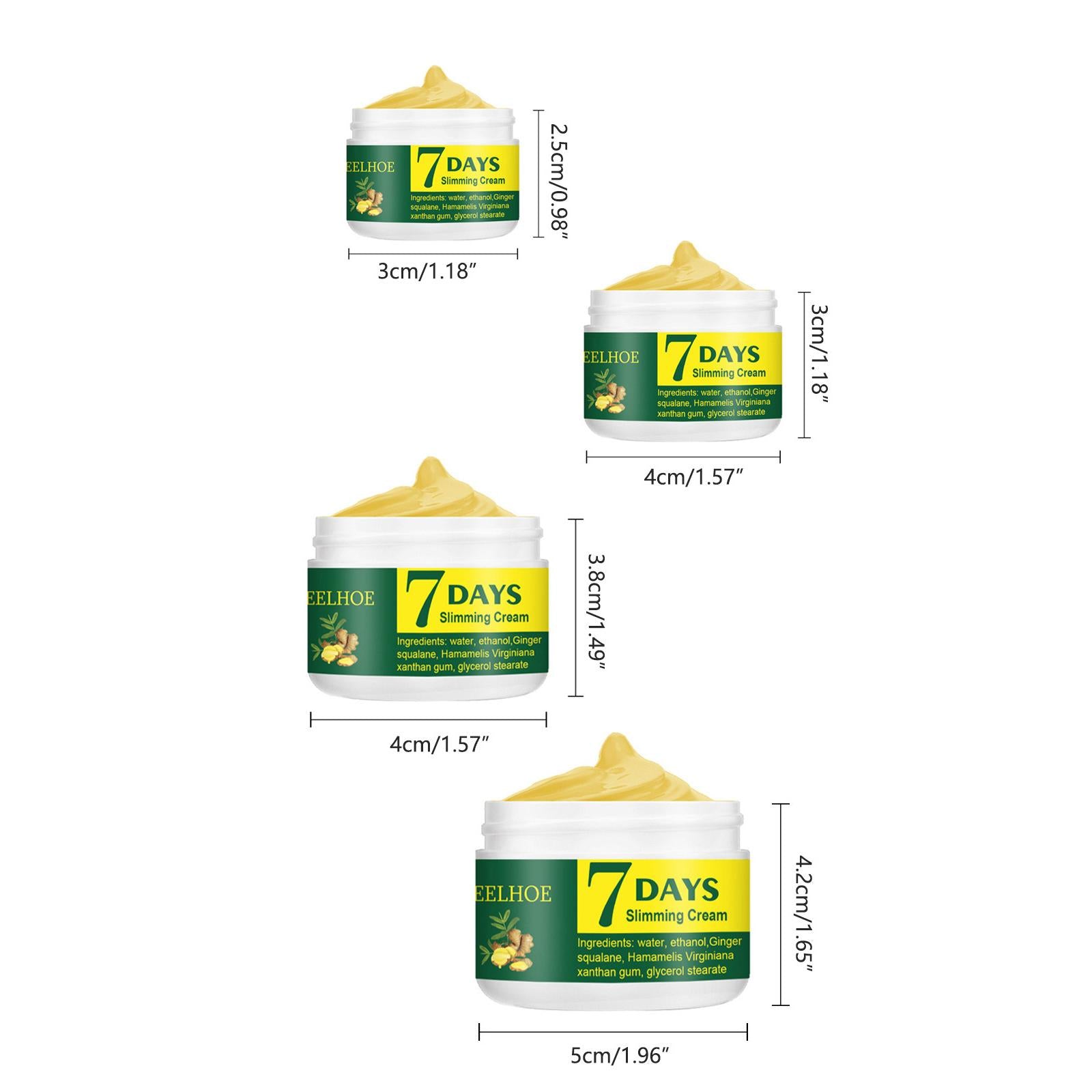 Ginger Tightening Cream Shaping Cream for Women and Man for Waist Leg Arm 30g