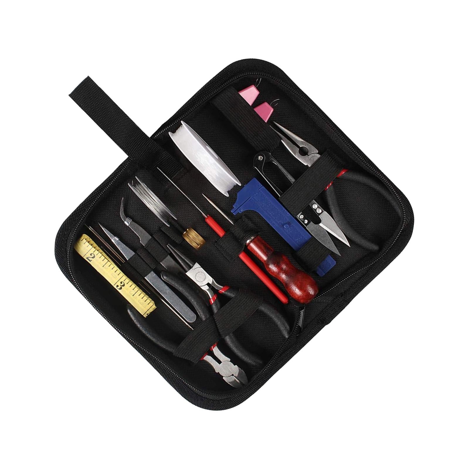 22Pcs Jewelry Making Tools DIY Beading Jewelry Findings with Storage Bag