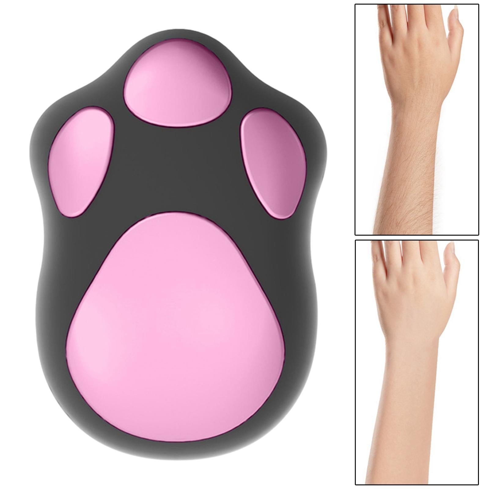 hair Eraser Physical Hair Removal for Legs Chest Women and Men Rose Red
