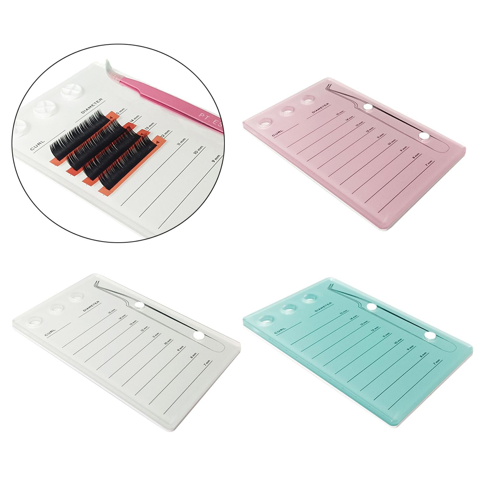 lash extension Tray Lashes False Lash Tray Lash Extension Supplies Pink