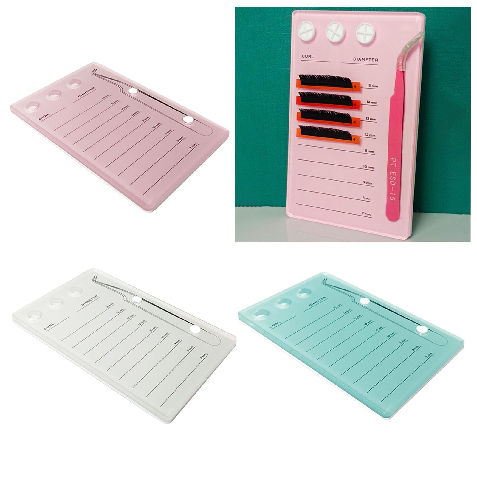 lash extension Tray Lashes False Lash Tray Lash Extension Supplies Pink