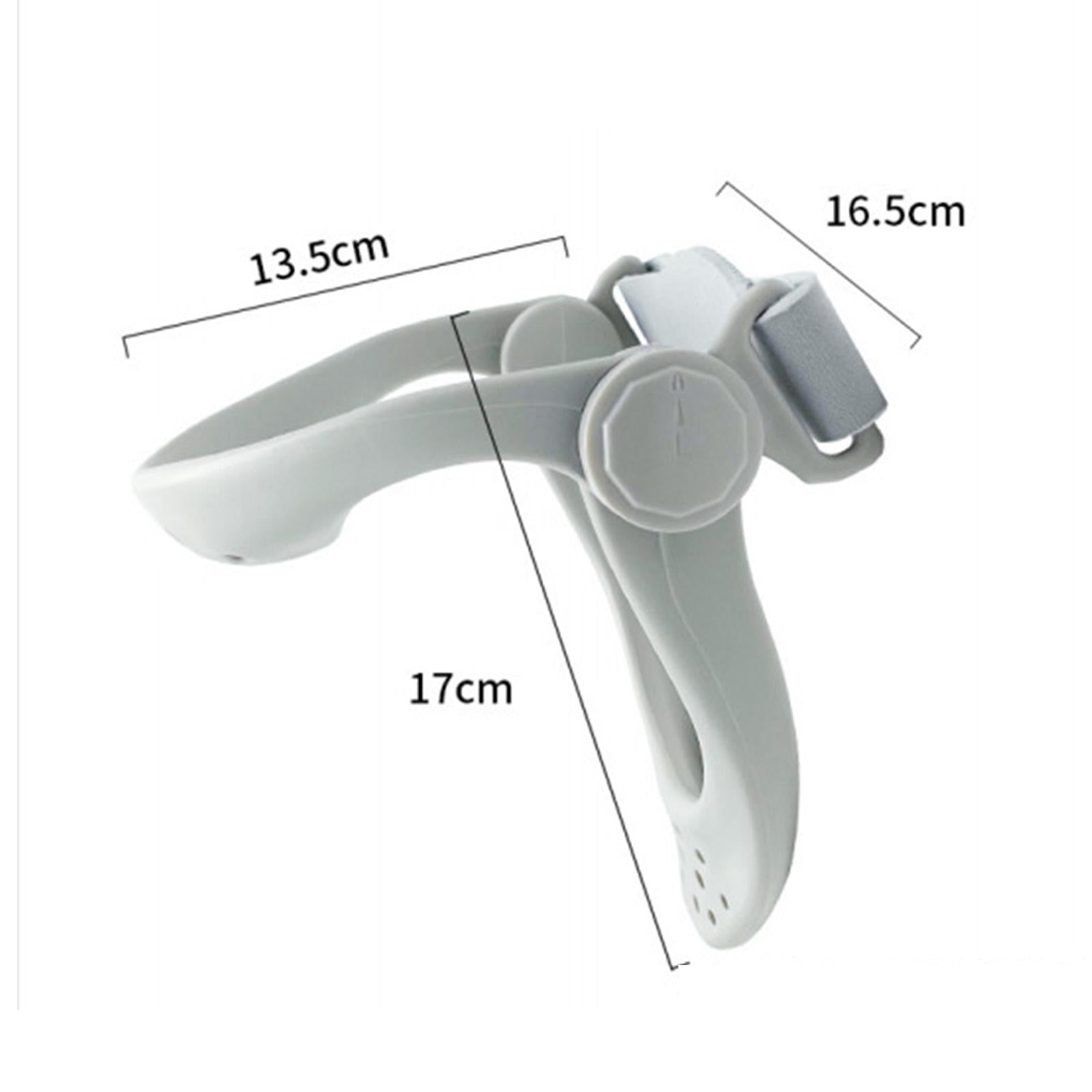 Neck Brace Cervical Traction Device Fixed Bracket Posture Corrector White