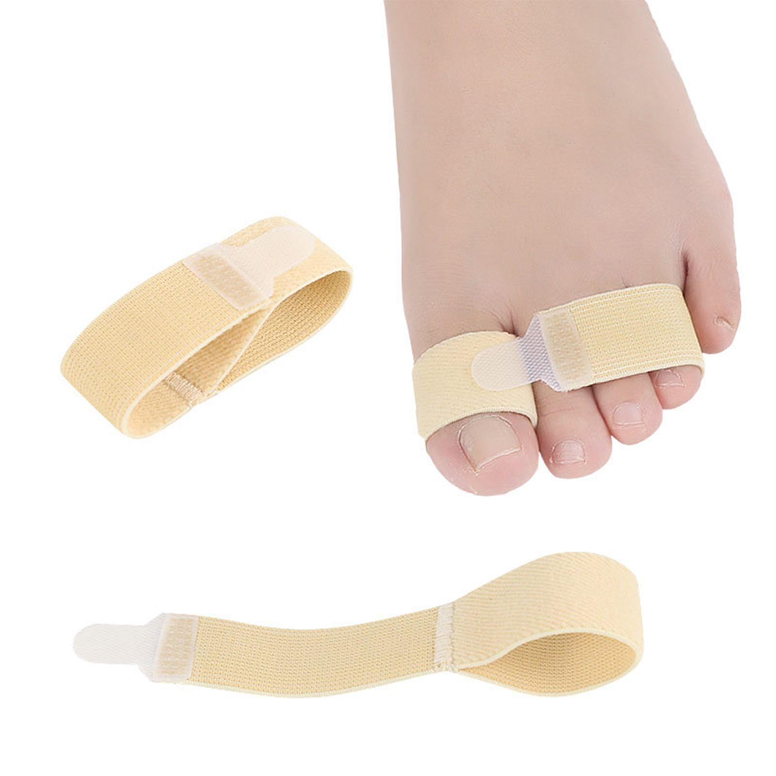 Hammer Toe Wraps Cushioned Bandages Reusable Toe Separator for Unisex