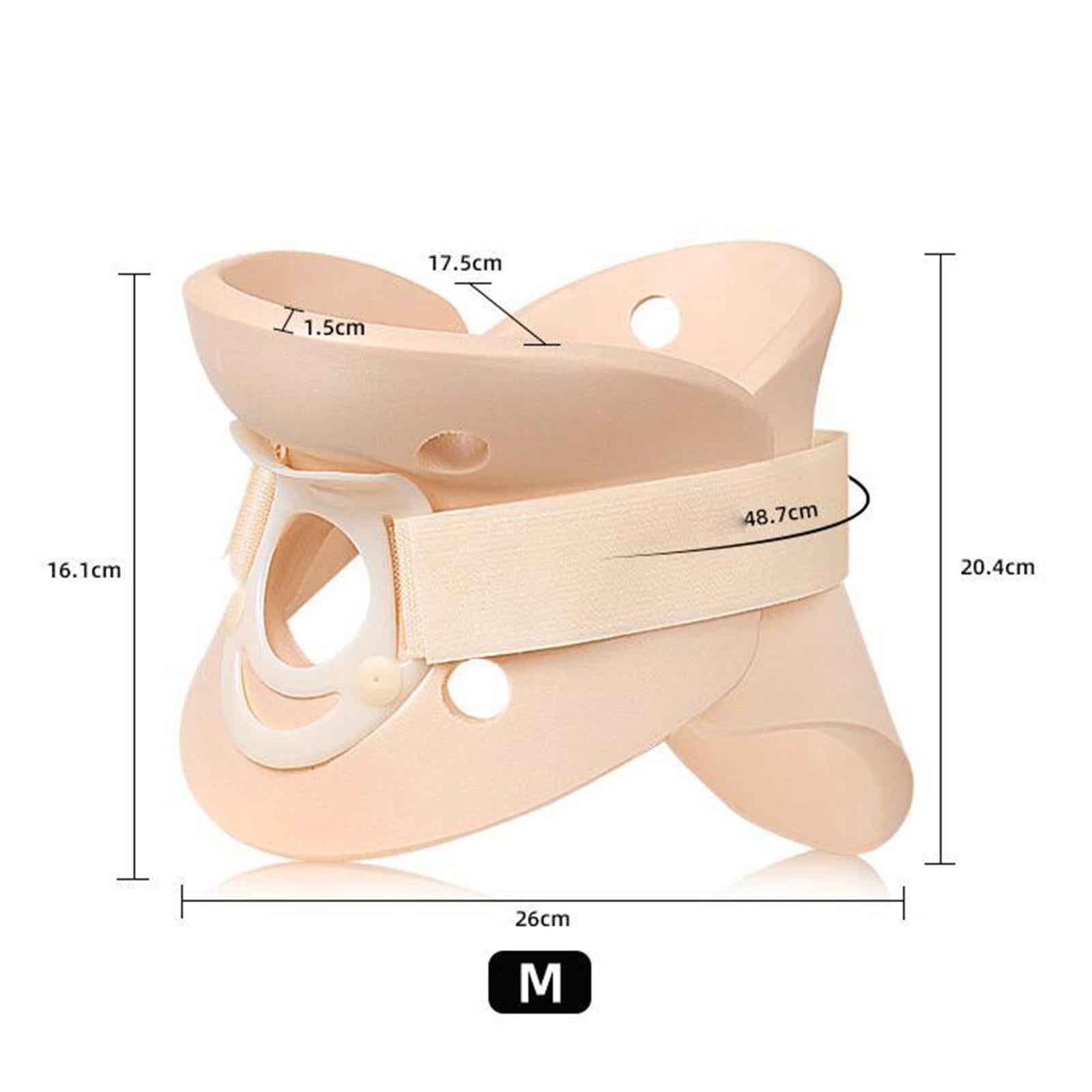Cervical Neck Traction Device Neck Support Brace Adjustable for Adult M