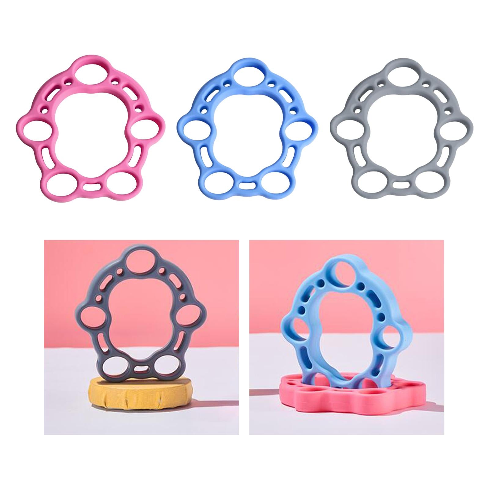 Hand Grip Strengthener Hand Gripper for Senior Forearm Exercise Fitness Pink