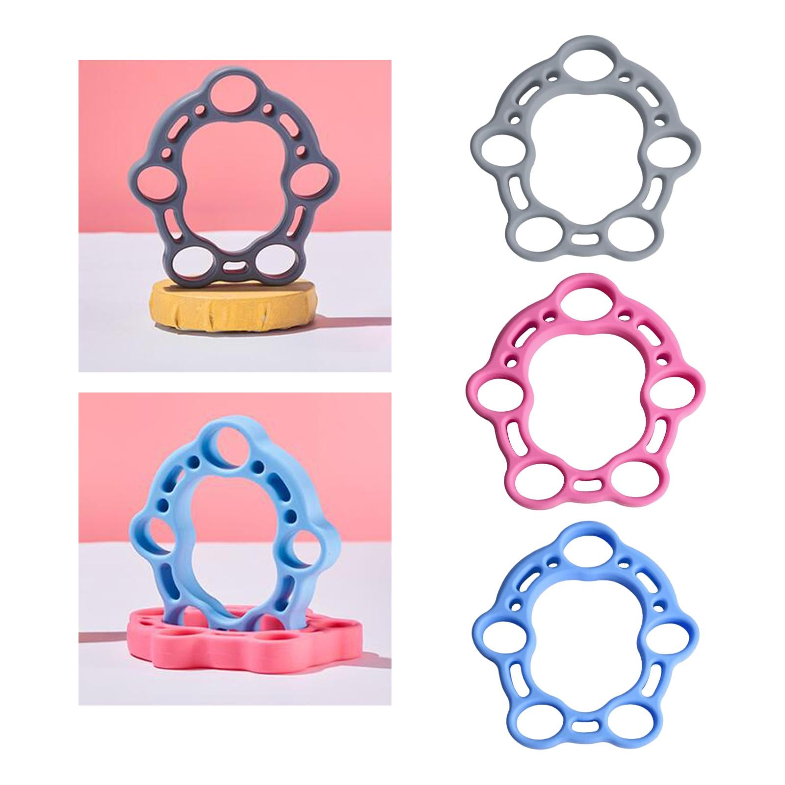 Hand Grip Strengthener Hand Gripper for Senior Forearm Exercise Fitness Pink