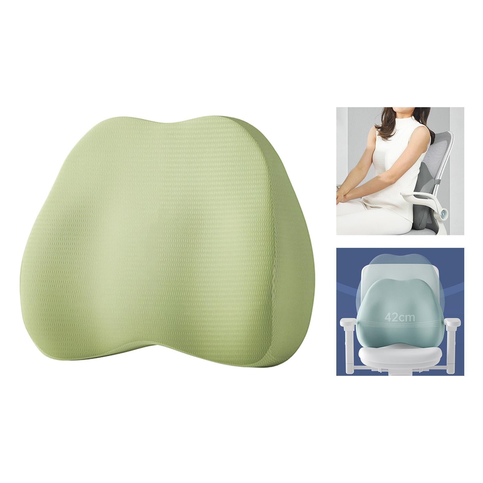 4D Support Pillow Cushion Improve Waist Cushion Green