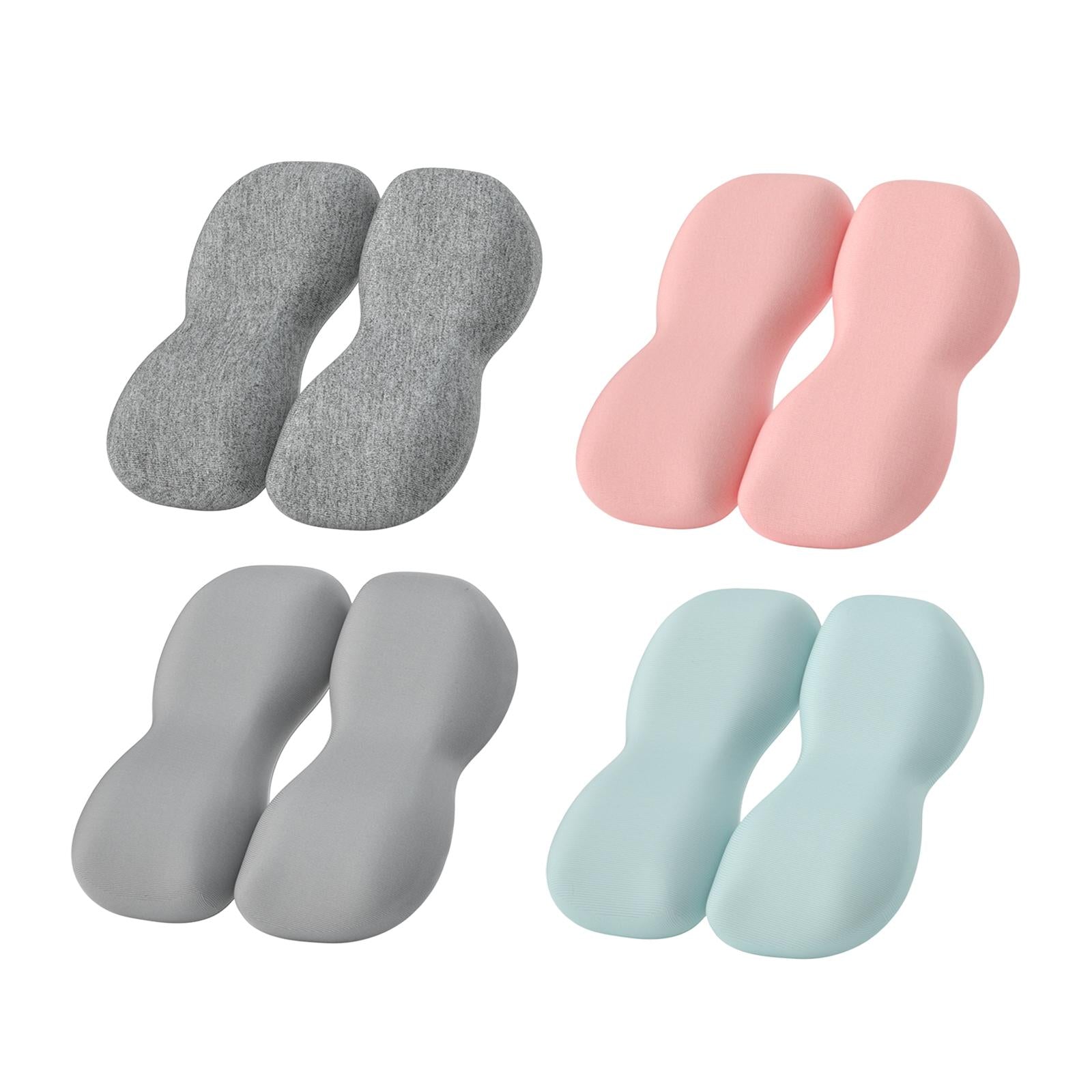 Back Seat Support Cushion Pillow Hip Waist Soft for Chairs Office Stools Dark Grey