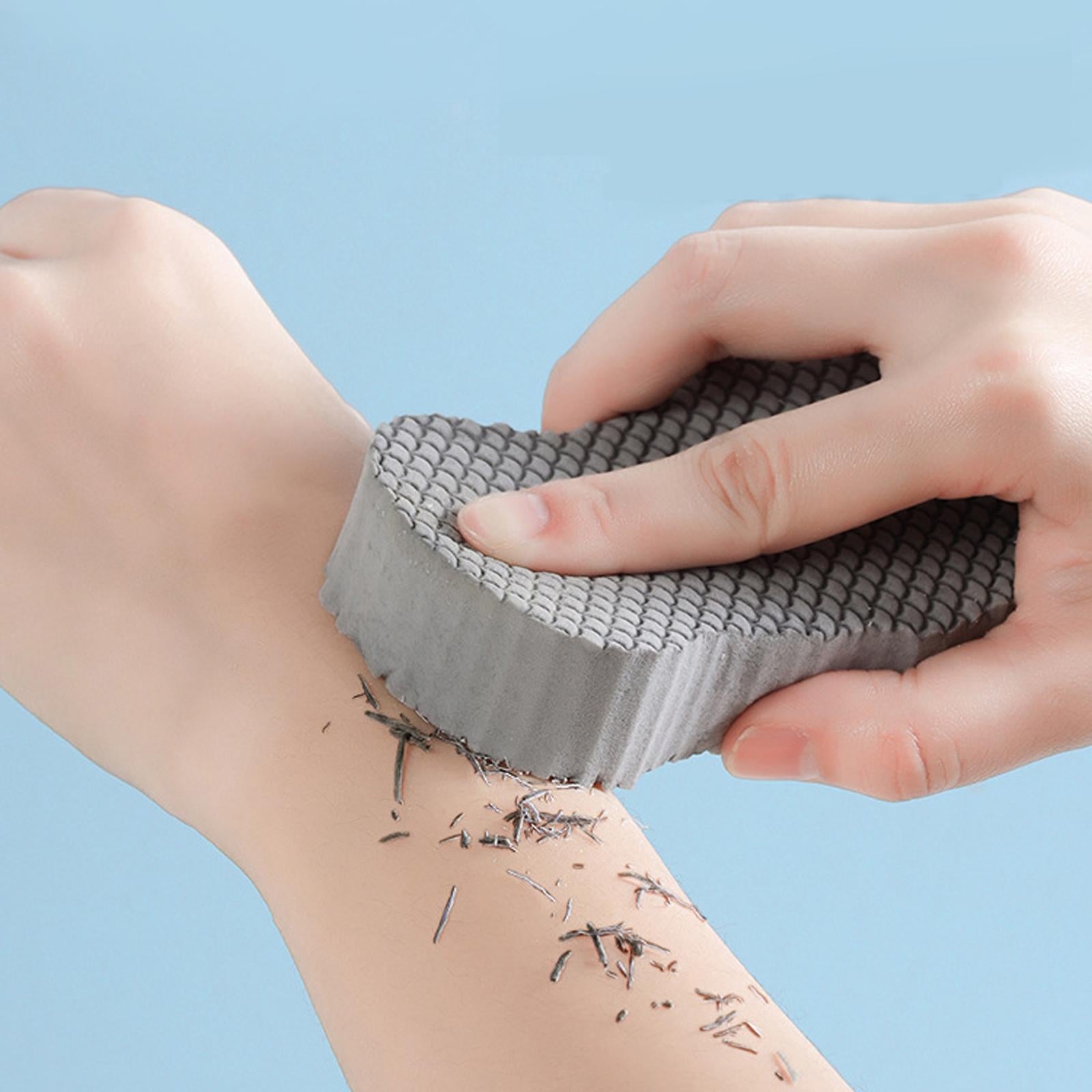 Dead Skin Remover Showering Sponge Reusable Exfoliating Bath Sponge Gray