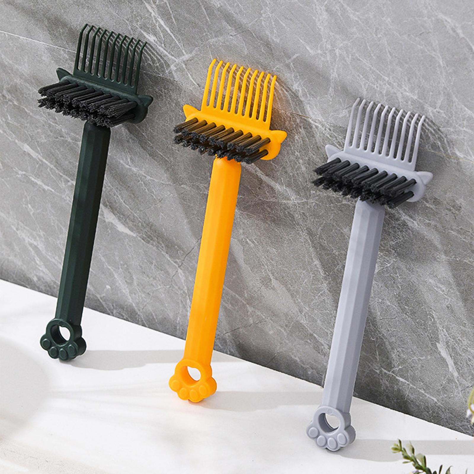 Hair Comb Cleaning Brush Removing Hair Dust Hair Removal for Salon Home Green