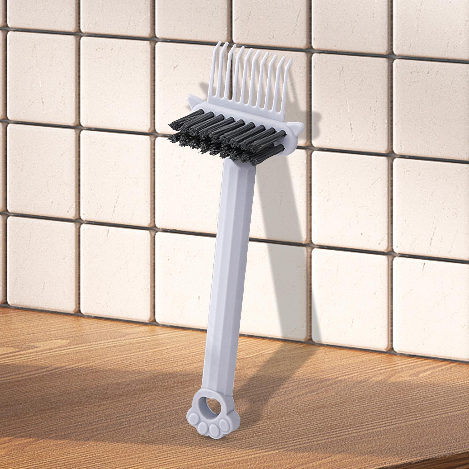 Hair Comb Cleaning Brush Removing Hair Dust Hair Removal for Salon Home Grey