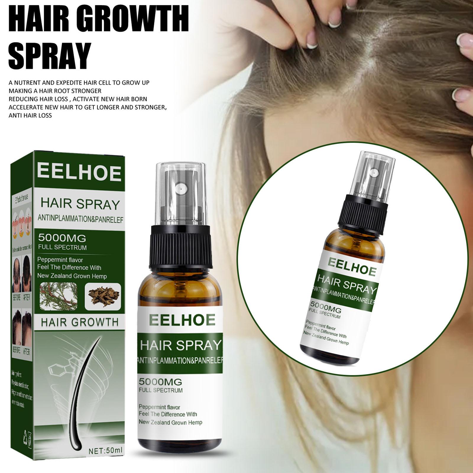 50ml Hair Growth Spray for Thinning Different Hair Types