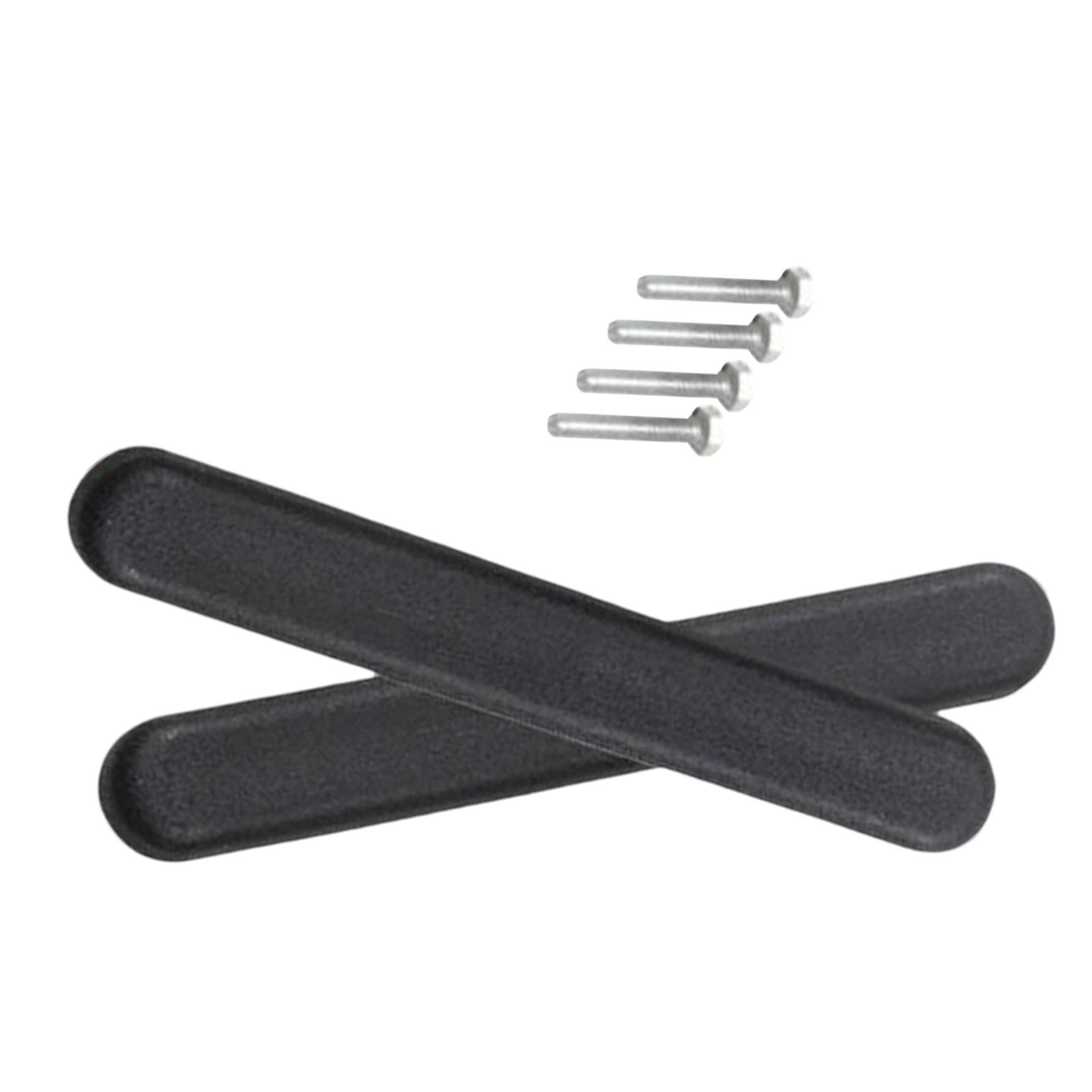 2 Pcs Wheelchair Armrests Pad Accessory with Screws 12inch Armrest Covers