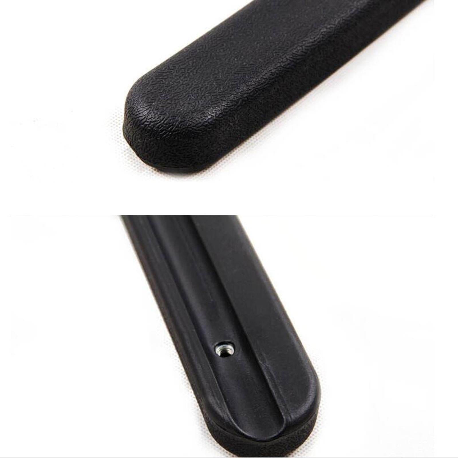 2 Pcs Wheelchair Armrests Pad Accessory with Screws 12inch Armrest Covers