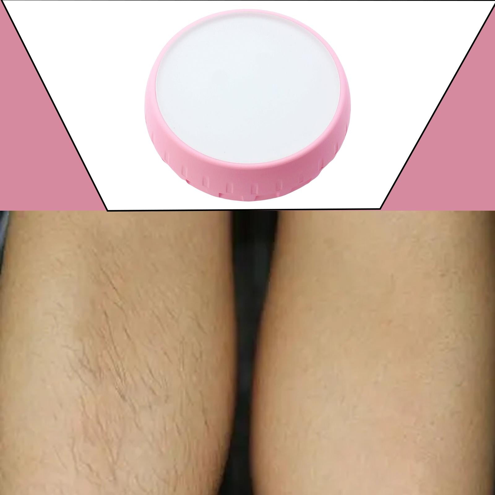 painlessness hair Eraser Mild epilation Portable for Legs Arms Women Men Pink