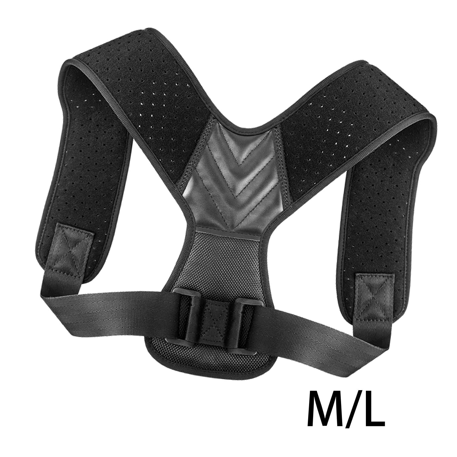 Posture Corrector Straightener Support Upper Back Belt for Rack M