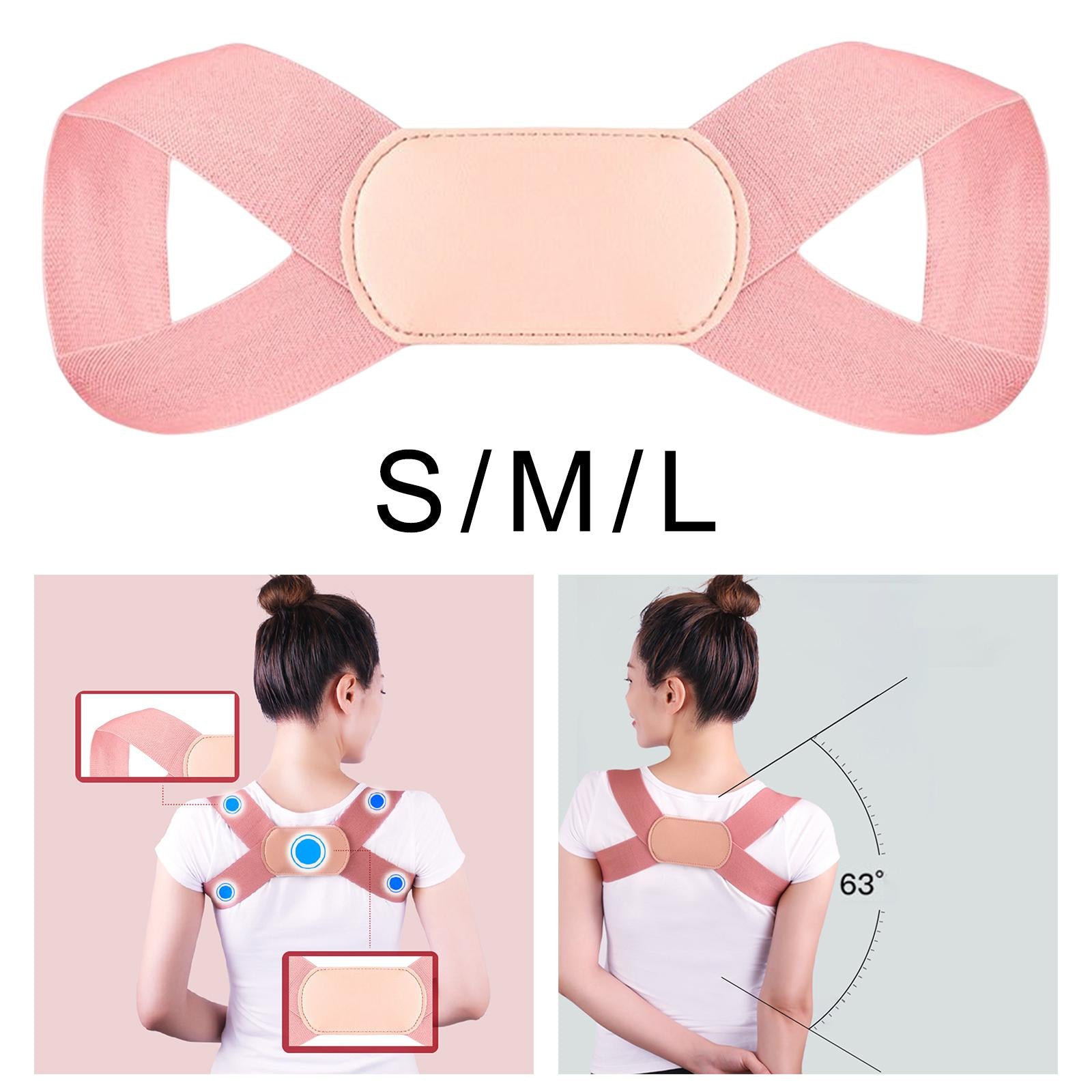 Posture Corrector Back Straightener Upper Spine for Exercise S