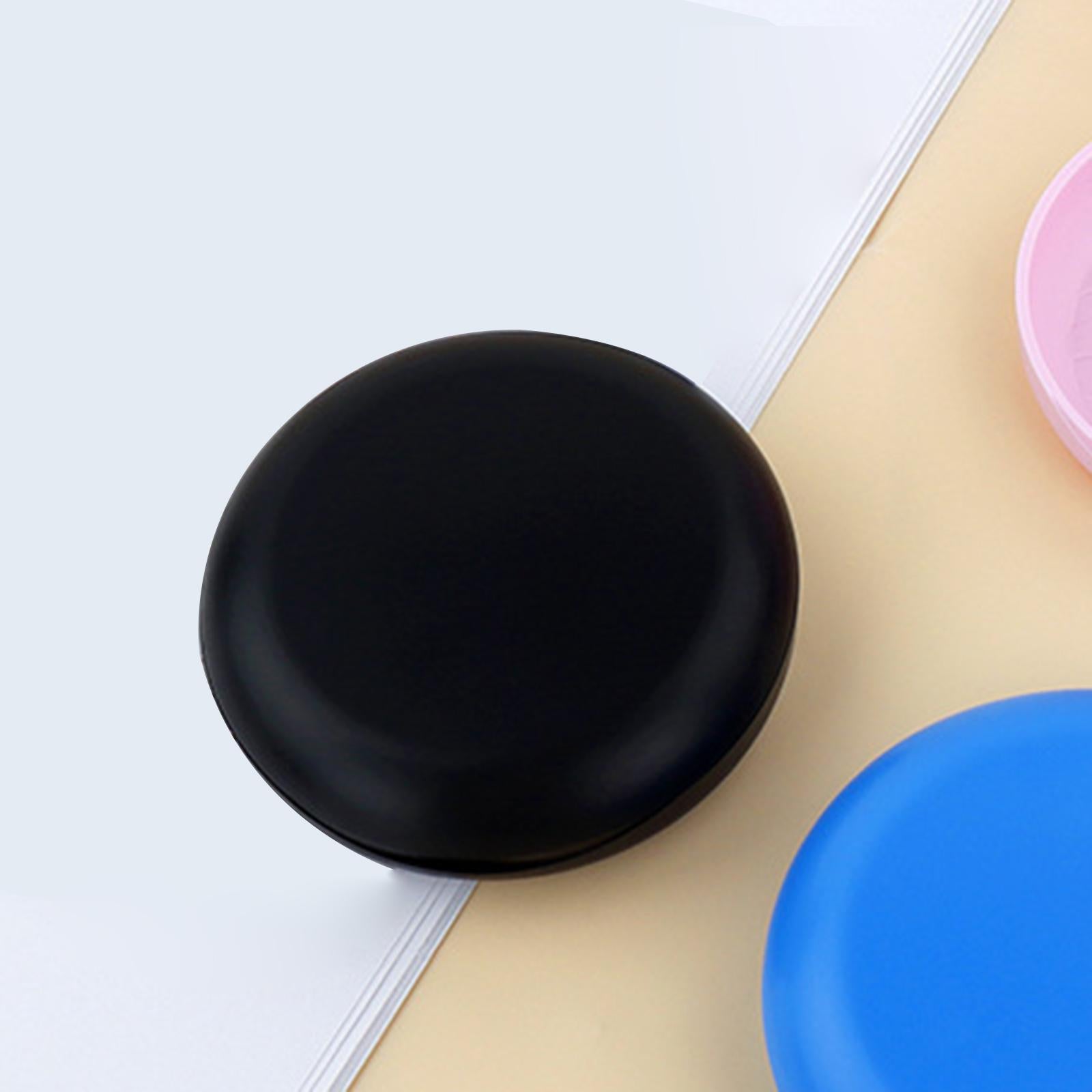 Portable Retainer Case Oral Organizer Durable Dentures Storage Boxes black