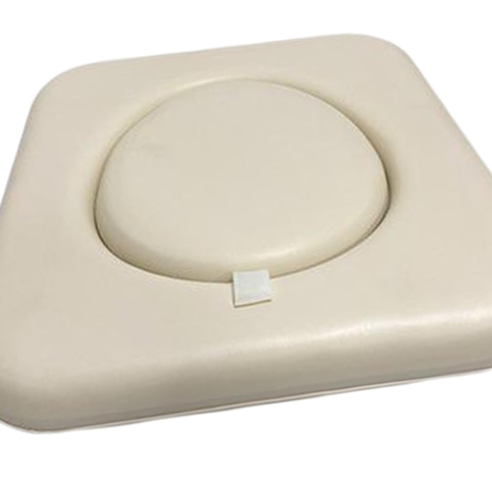 Commode Seat Cushion Toilet Cushion Removable Soft Waterproof for Elderly