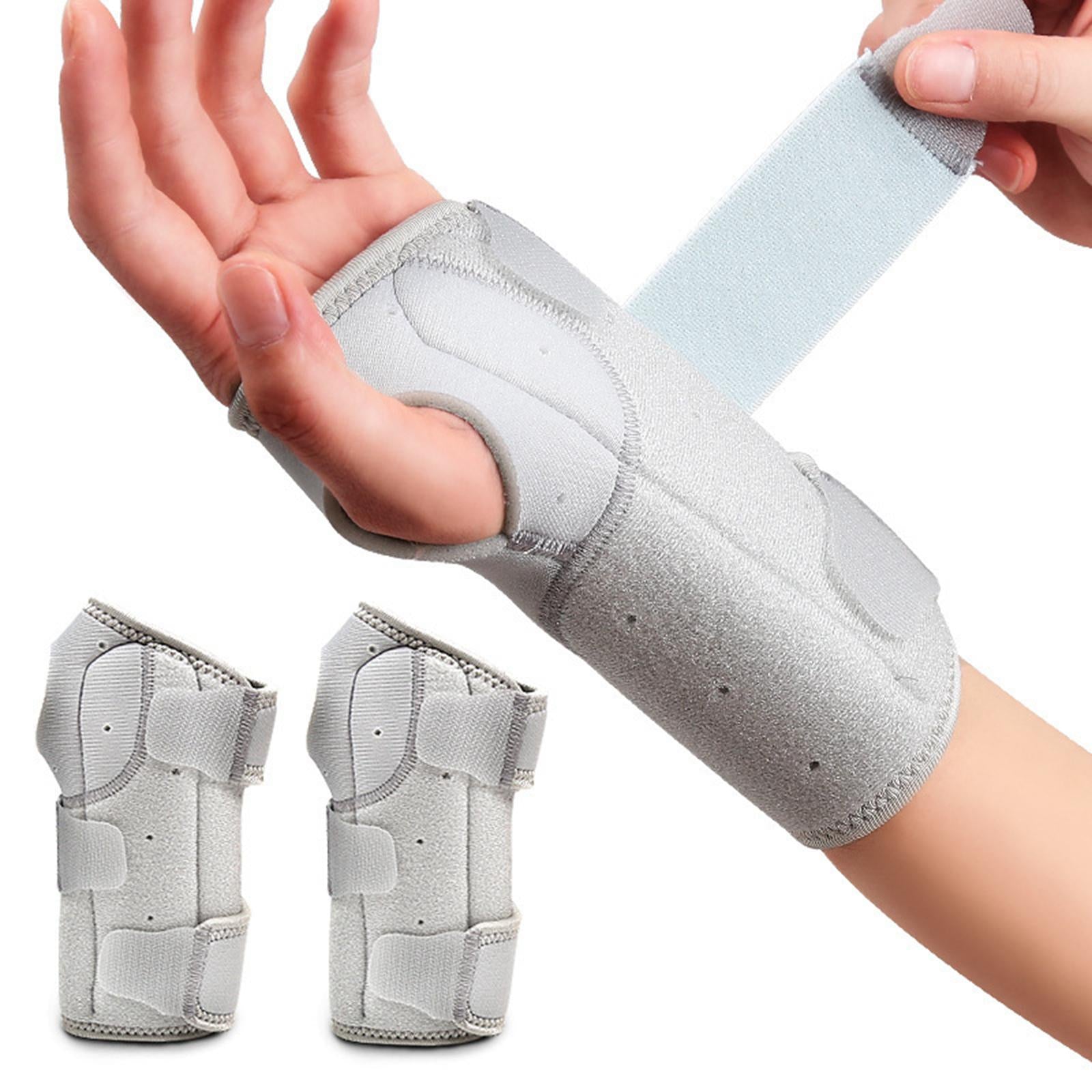 Wrist Brace Carpal Tunnel Removable Splint for Sprain Strain Small Left