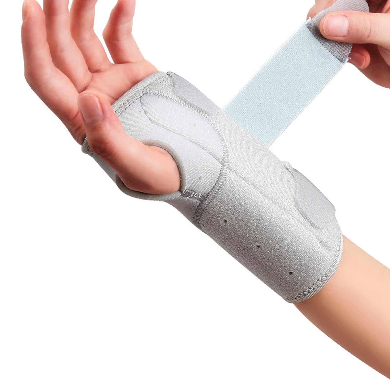 Wrist Brace Carpal Tunnel Removable Splint for Sprain Strain Medium Left