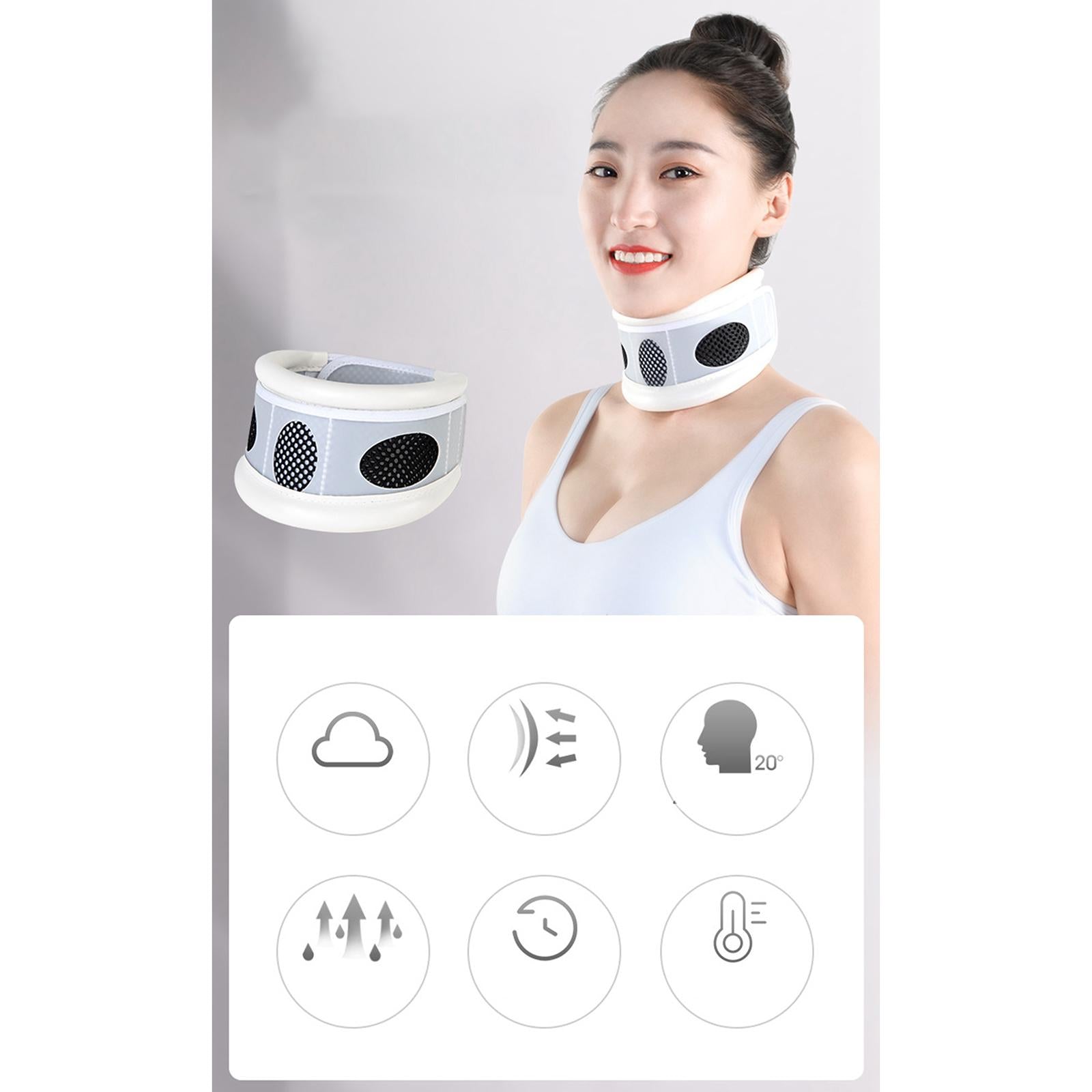 Cervical Neck Traction Device Comfortable Breathable Trusted for Sleeping XL