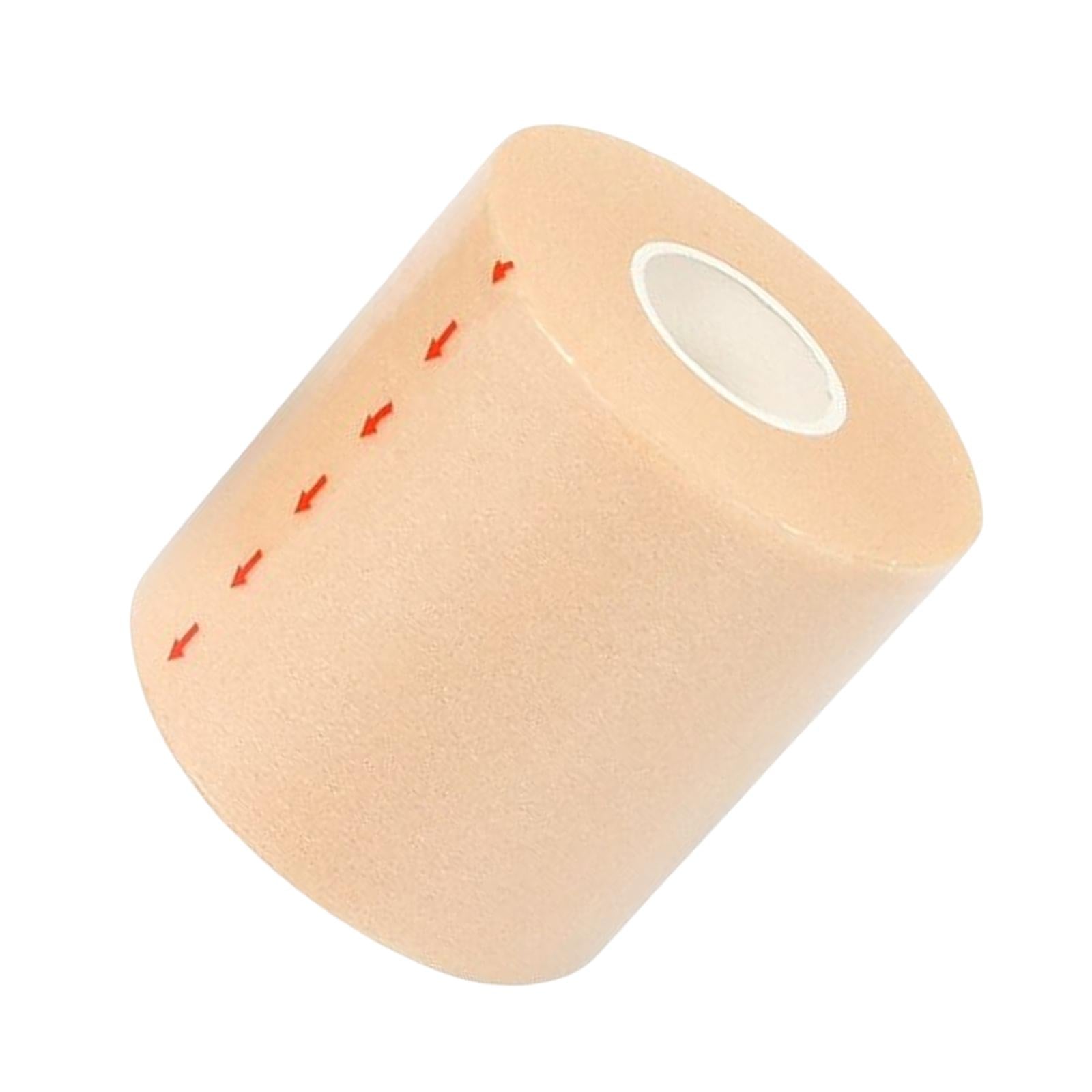 Sports Bandage Wrap Breathable Self Adhesive Elastic for Hands Knee Wrist 7cm Width Brown