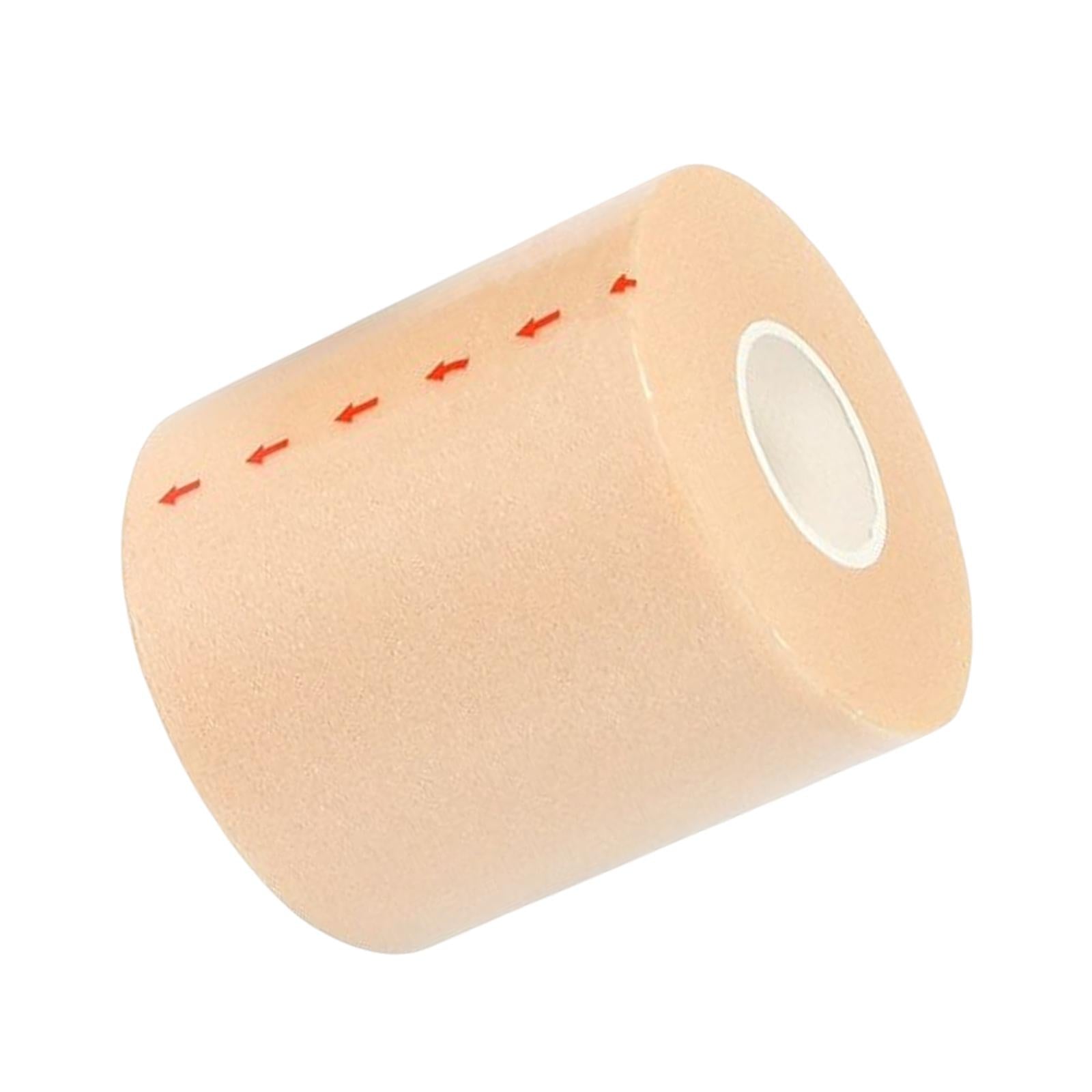Sports Bandage Wrap Breathable Self Adhesive Elastic for Hands Knee Wrist 7cm Width Brown