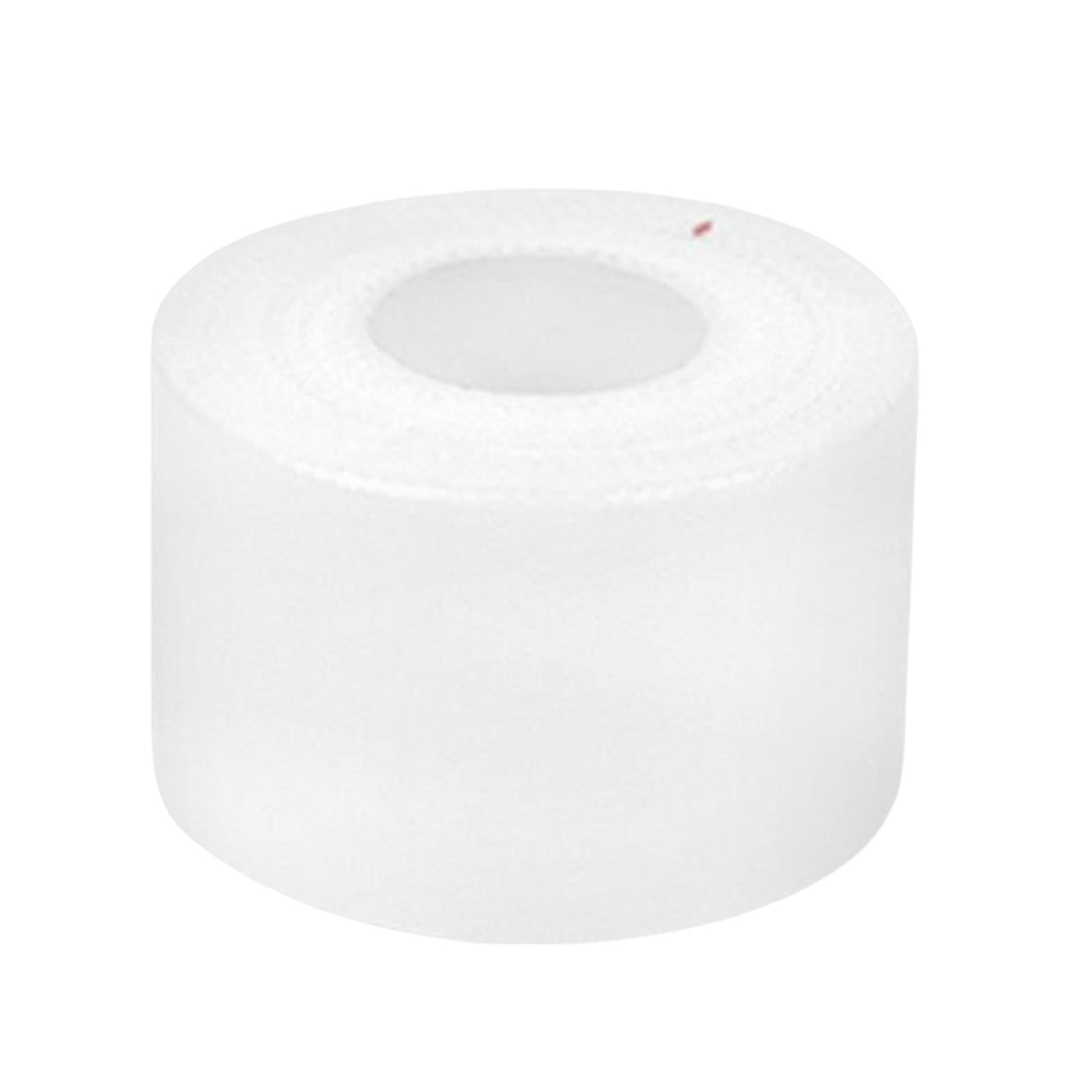 Sports Bandage Wrap Breathable Self Adhesive Elastic for Hands Knee Wrist 2.5cm Width White