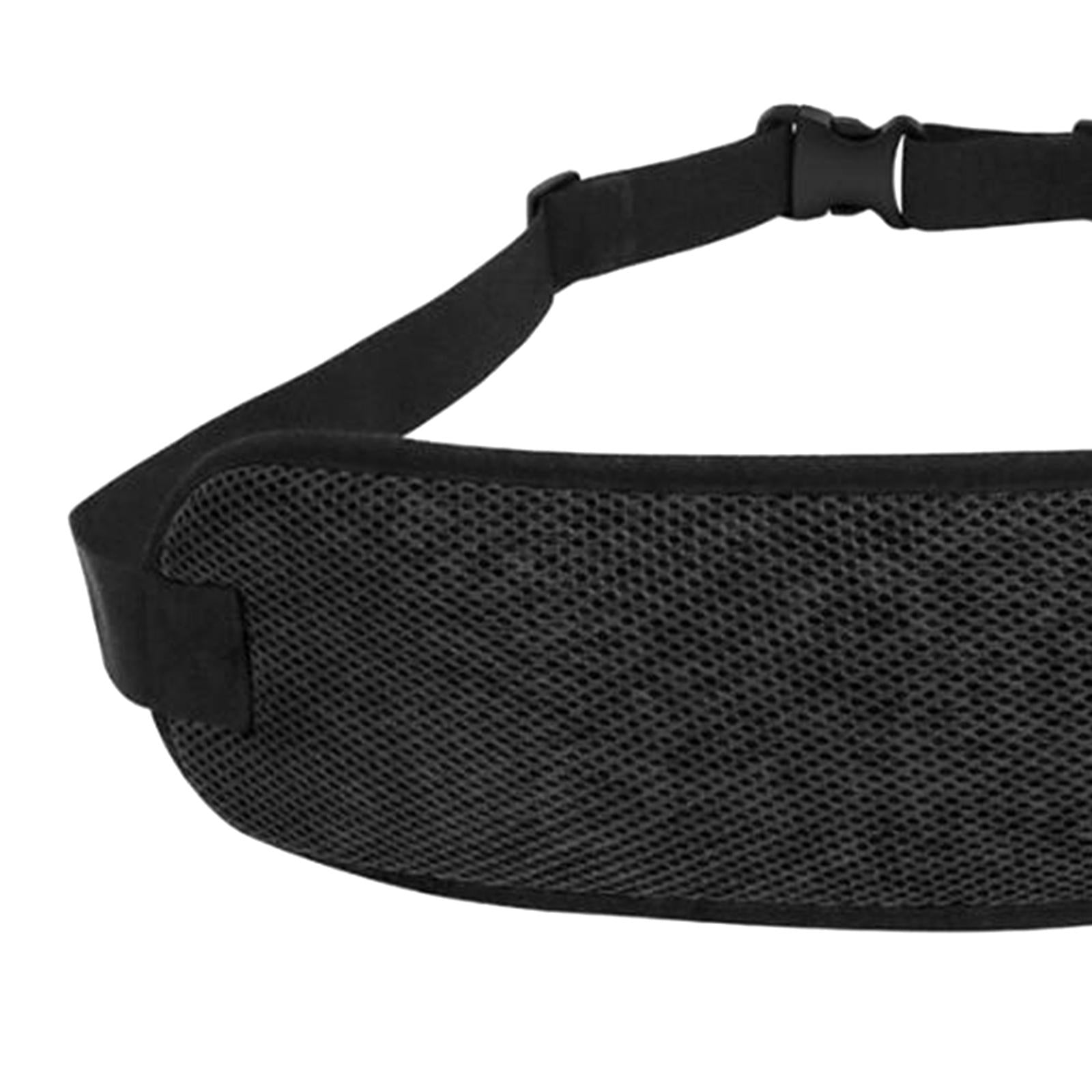 Wheelchair Seat Waist Belt with Release Buckle Harness Straps