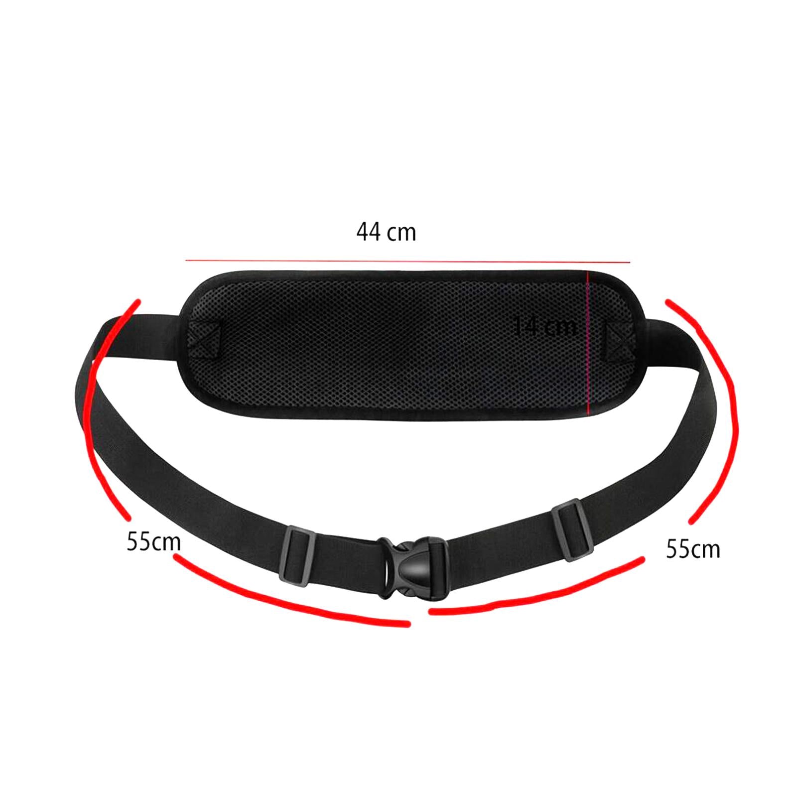Wheelchair Seat Waist Belt with Release Buckle Harness Straps