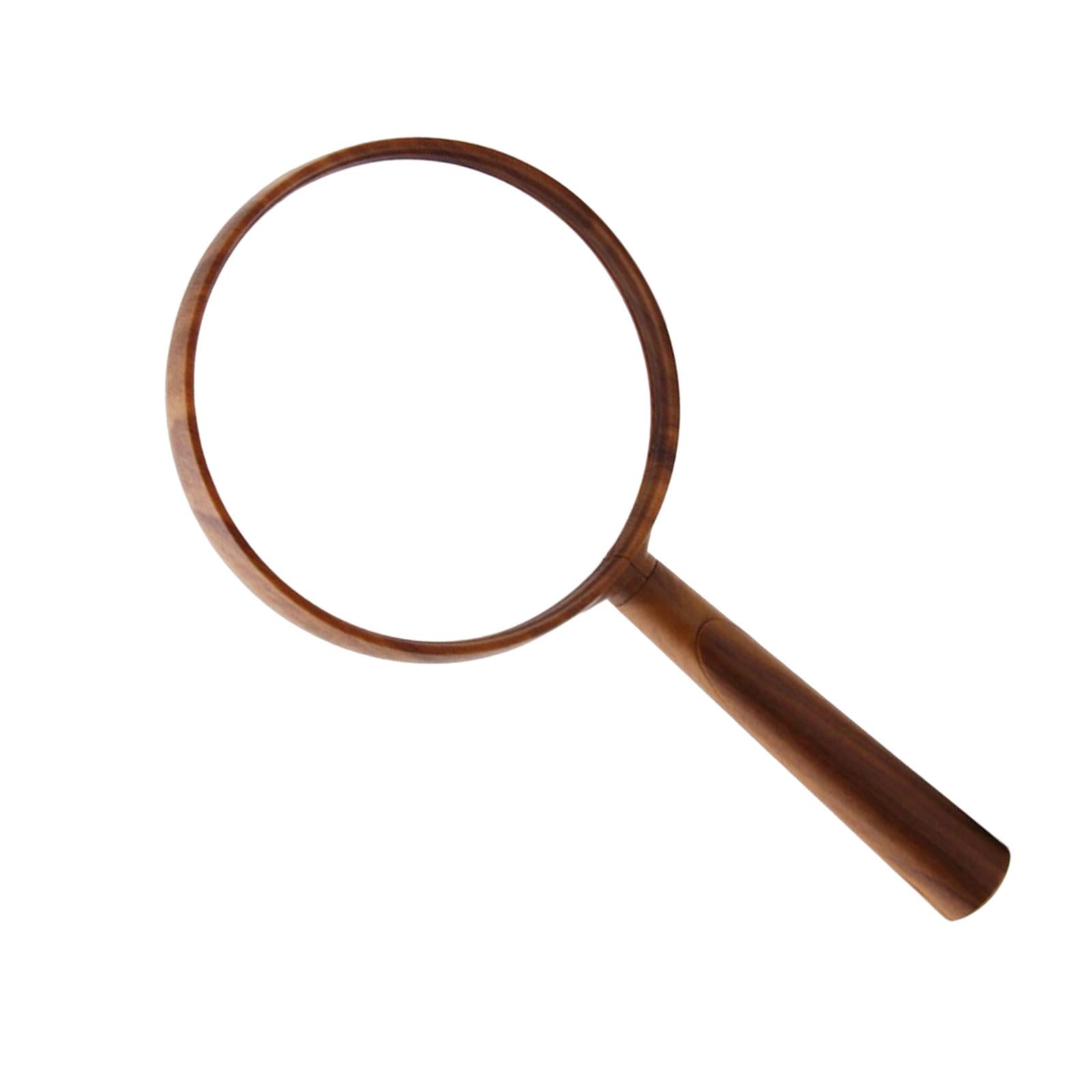 Magnifying Glass Reading Magnifier for Seniors and Kids Inspecting Jewelry 110mm