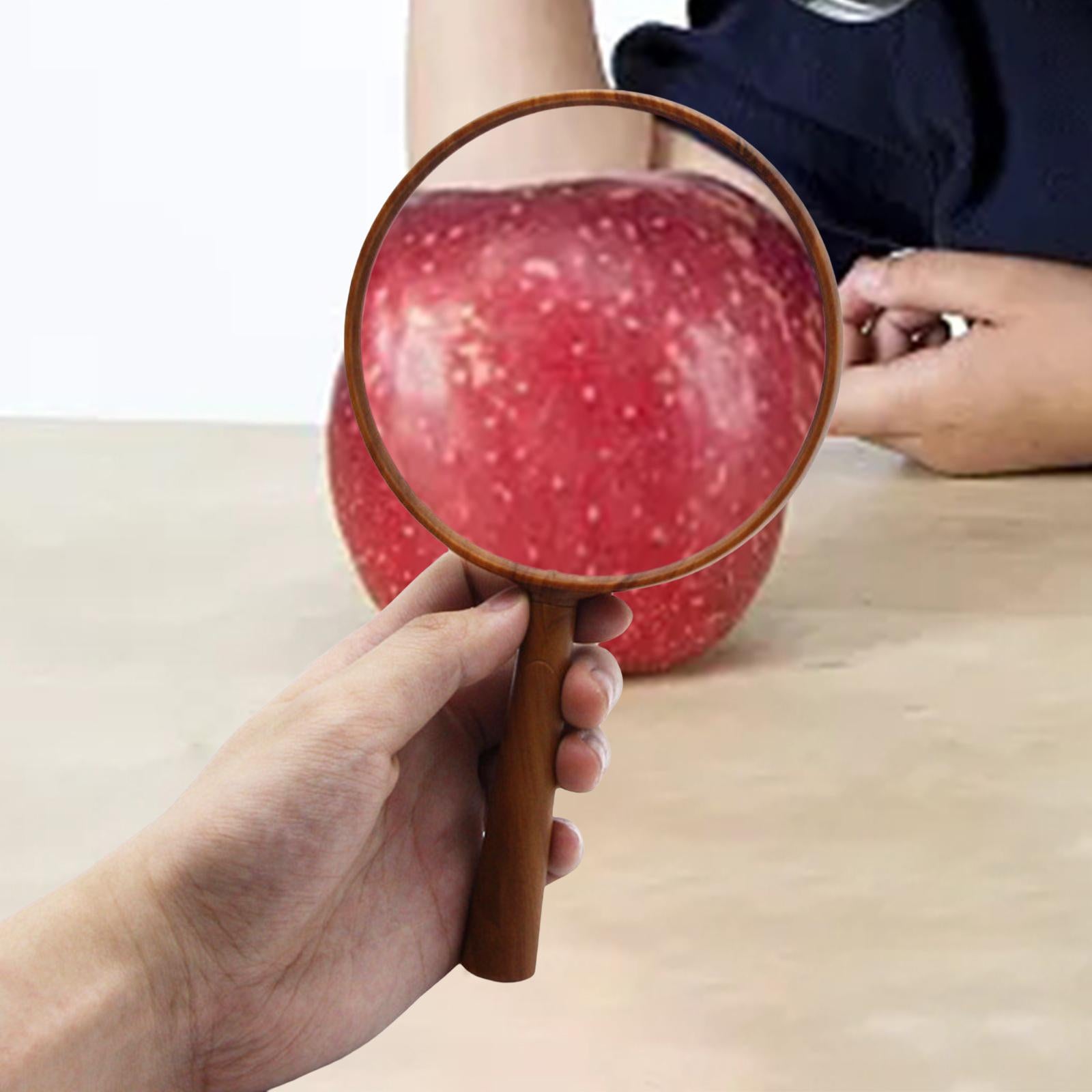 Magnifying Glass Reading Magnifier for Seniors and Kids Inspecting Jewelry 110mm