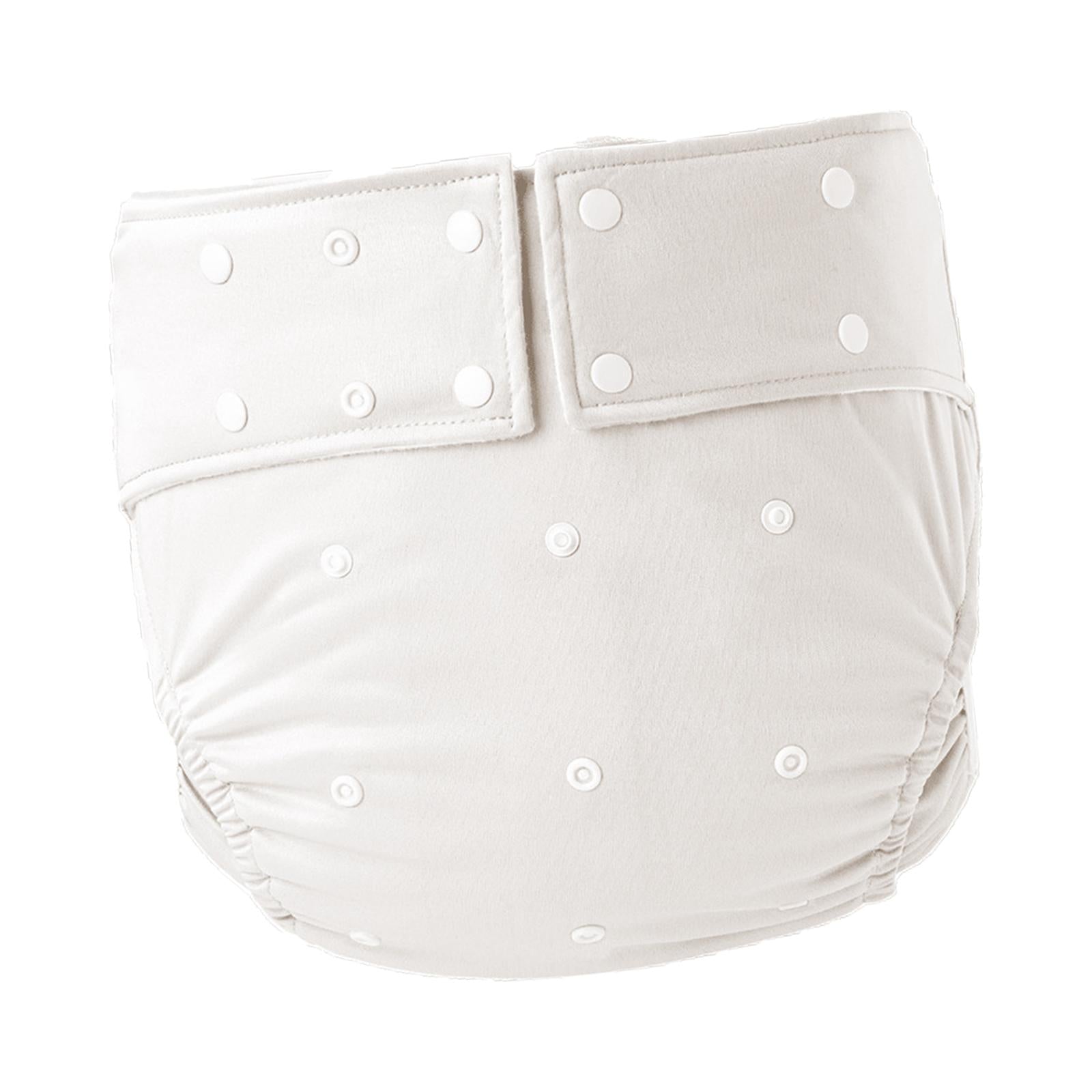 Waterproof Adult Pocket Diaper Washable for Incontinence TPU Coat for Adults White