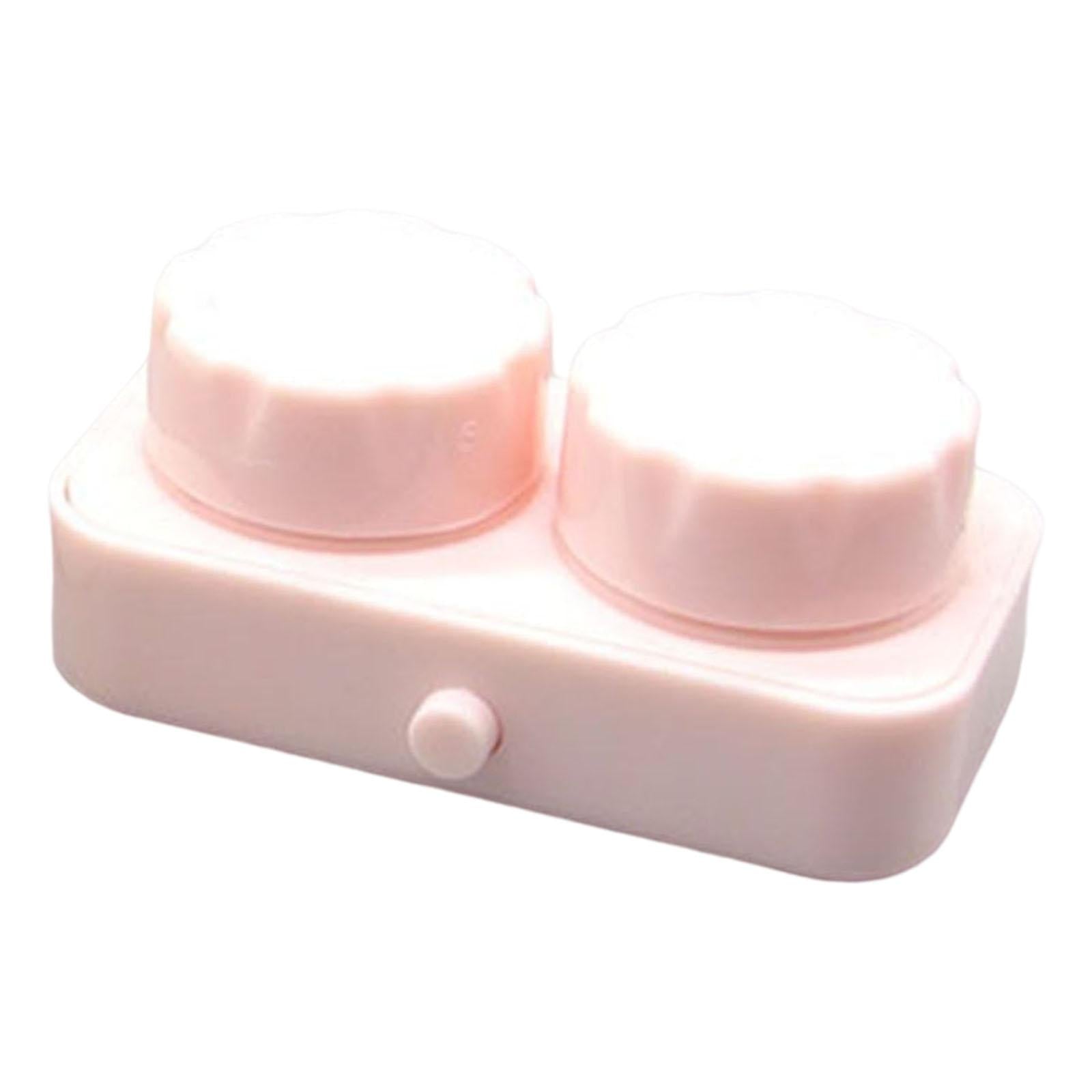 Contact Cleaner Case Box Travel for Lens Disposal Soft Lens Rgp Lens Pink