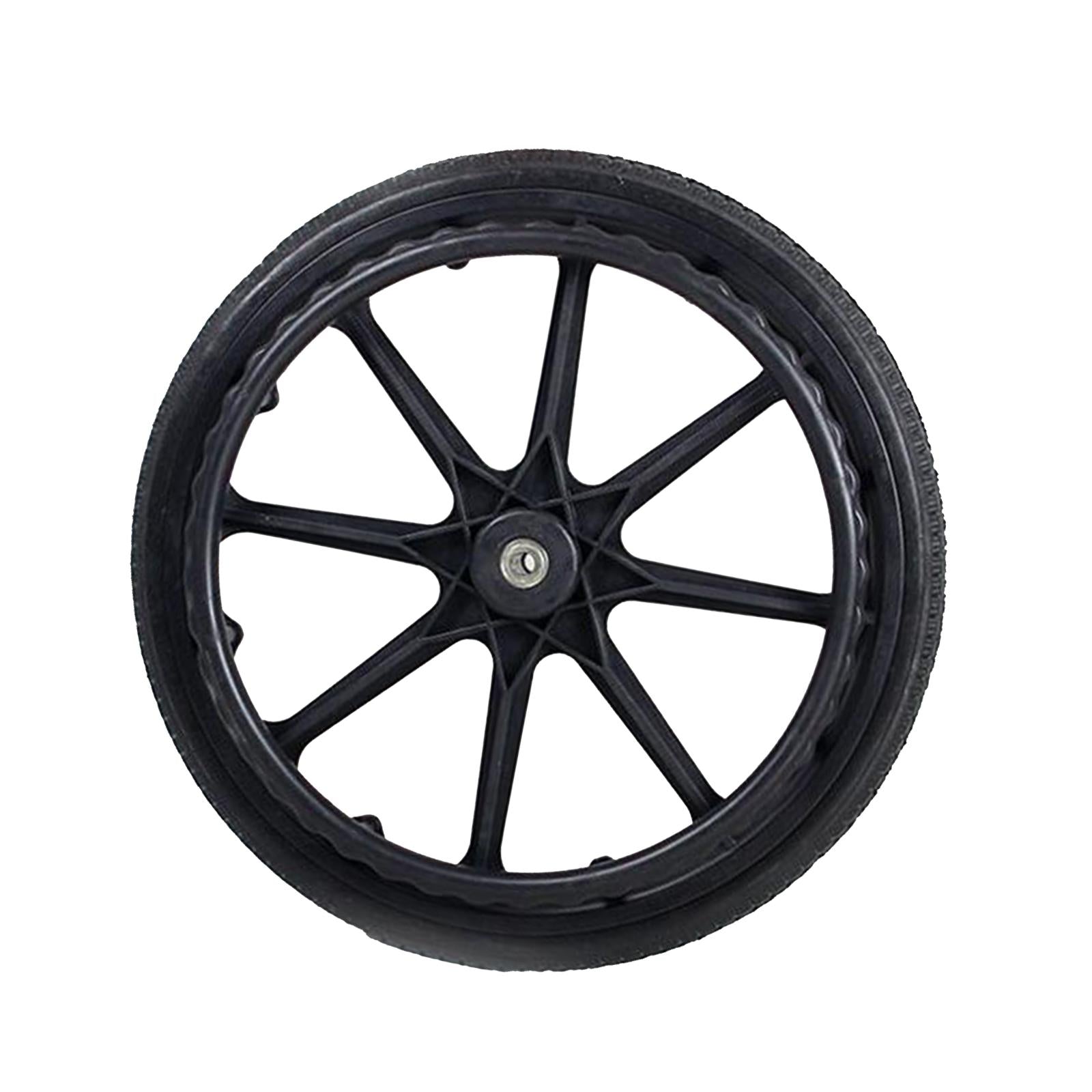 Wheel Replacement Parts Back Wheel Part PU Standard for Wheelchair Tire