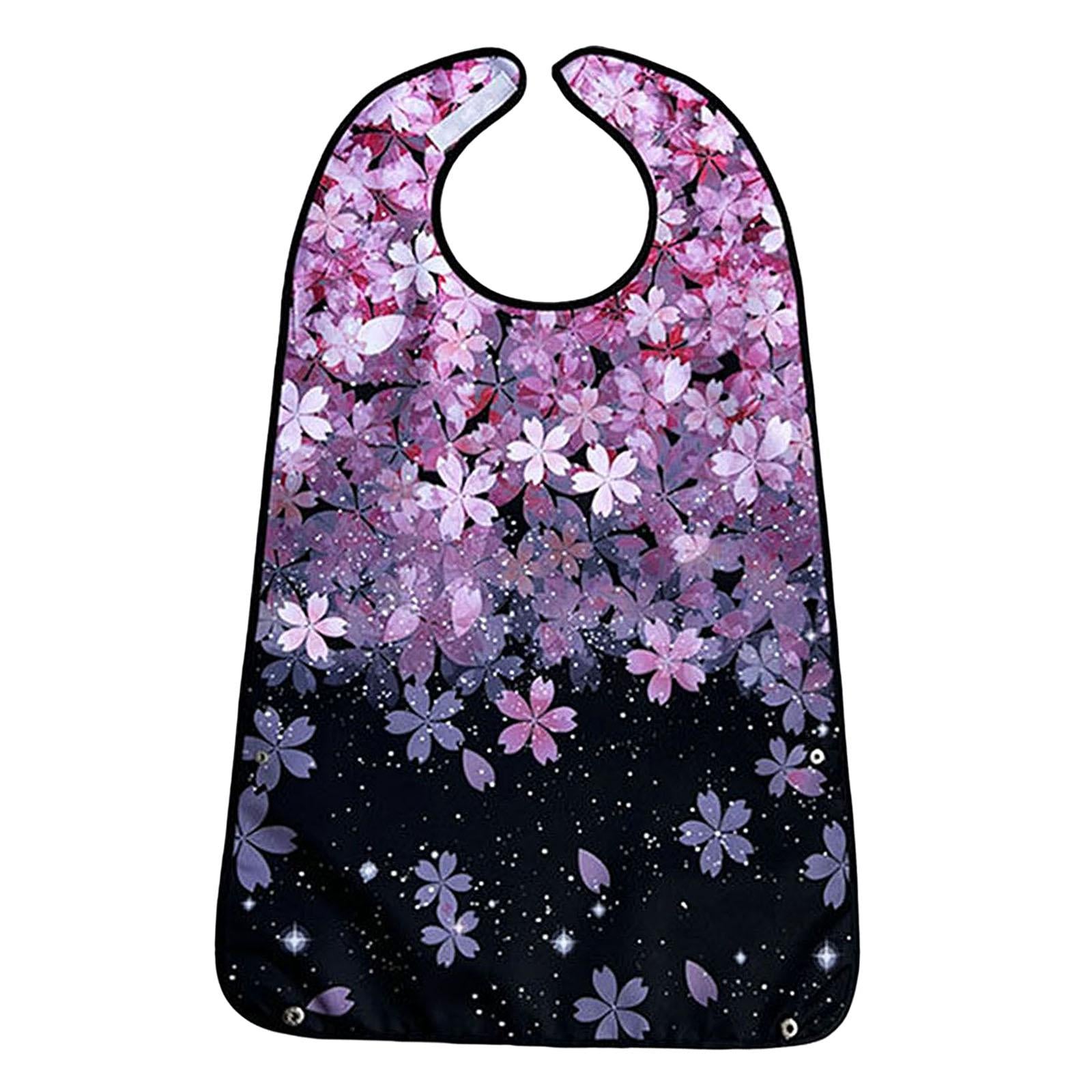 Adult Bibs for Eating Waterproof Full Protection for Elderly Women and Men Gradient