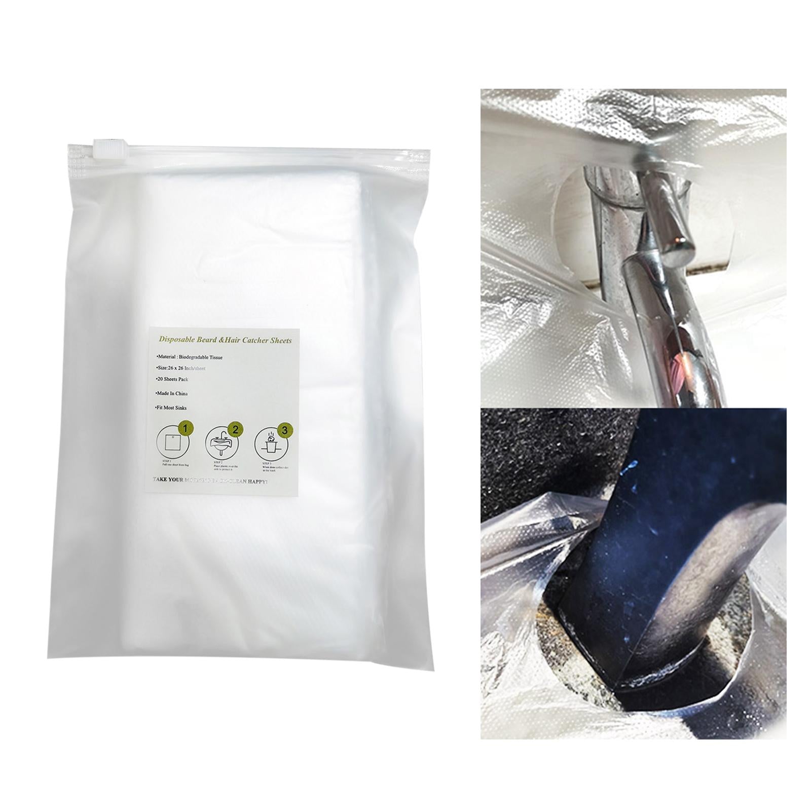 Beard hair Receive Shield Apron Alternative for Men Barber Bathroom Sink