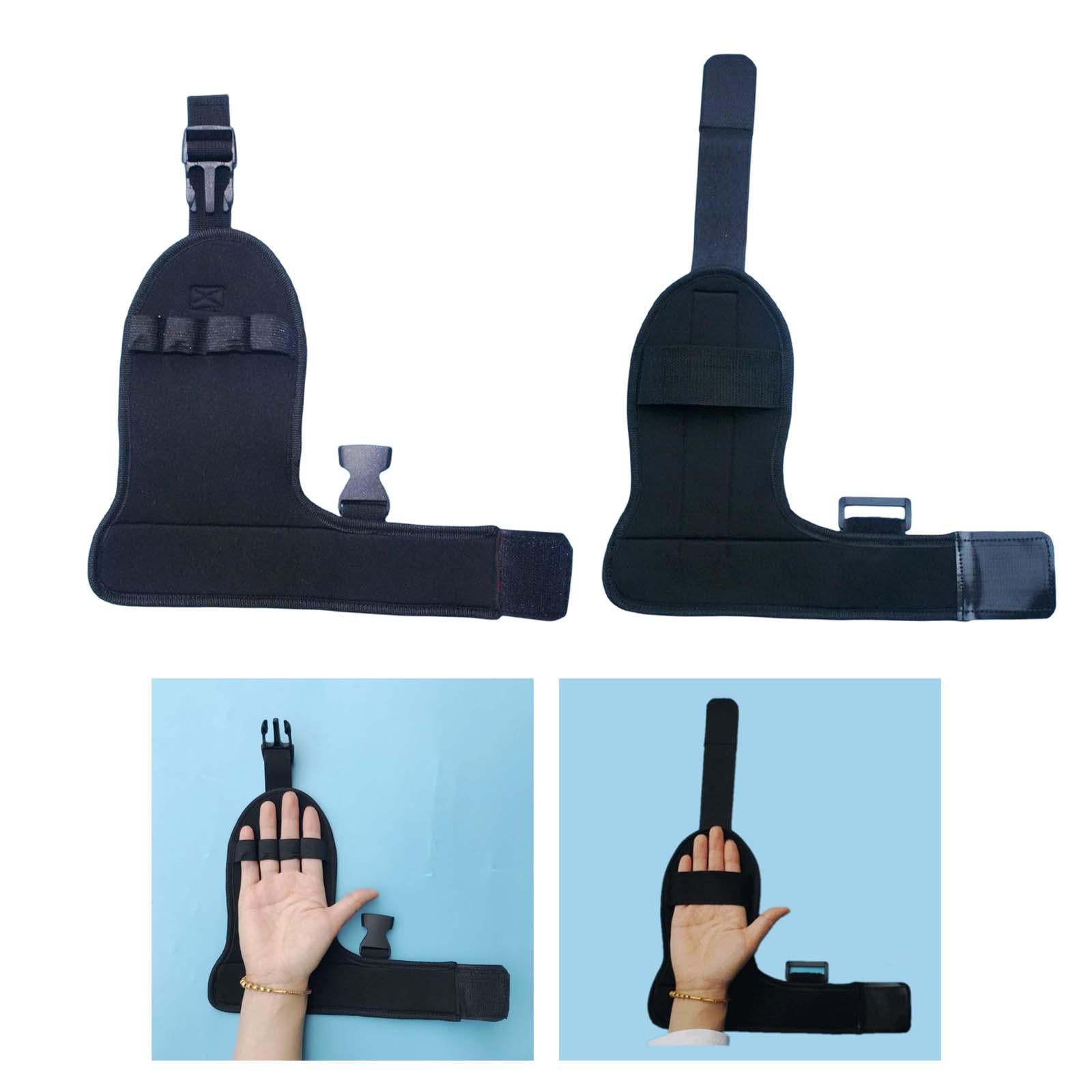 Finger Splints Brace Gloves for One Hand Grip Exercise Stroke Hemiplegia A