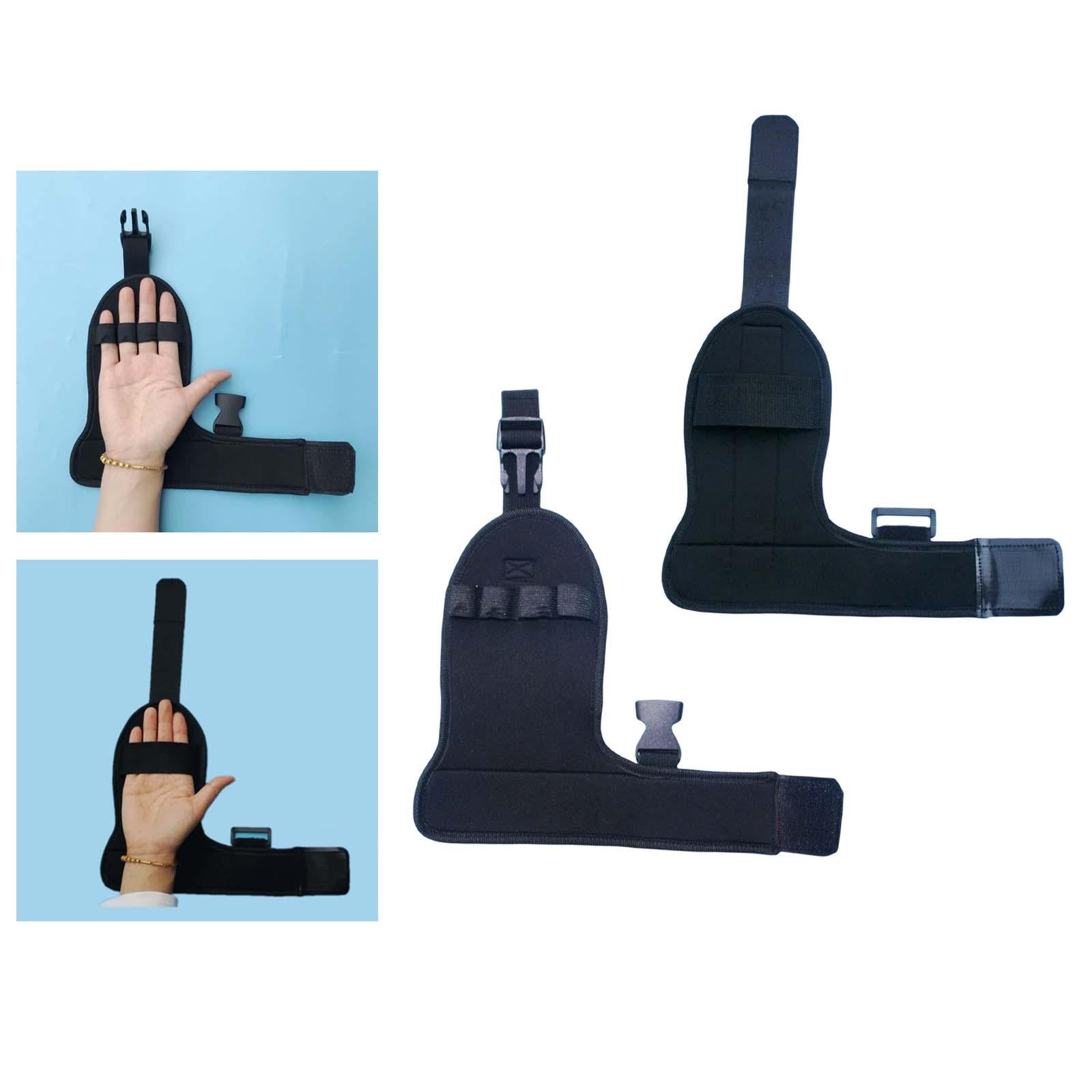 Finger Splints Brace Gloves for One Hand Grip Exercise Stroke Hemiplegia A