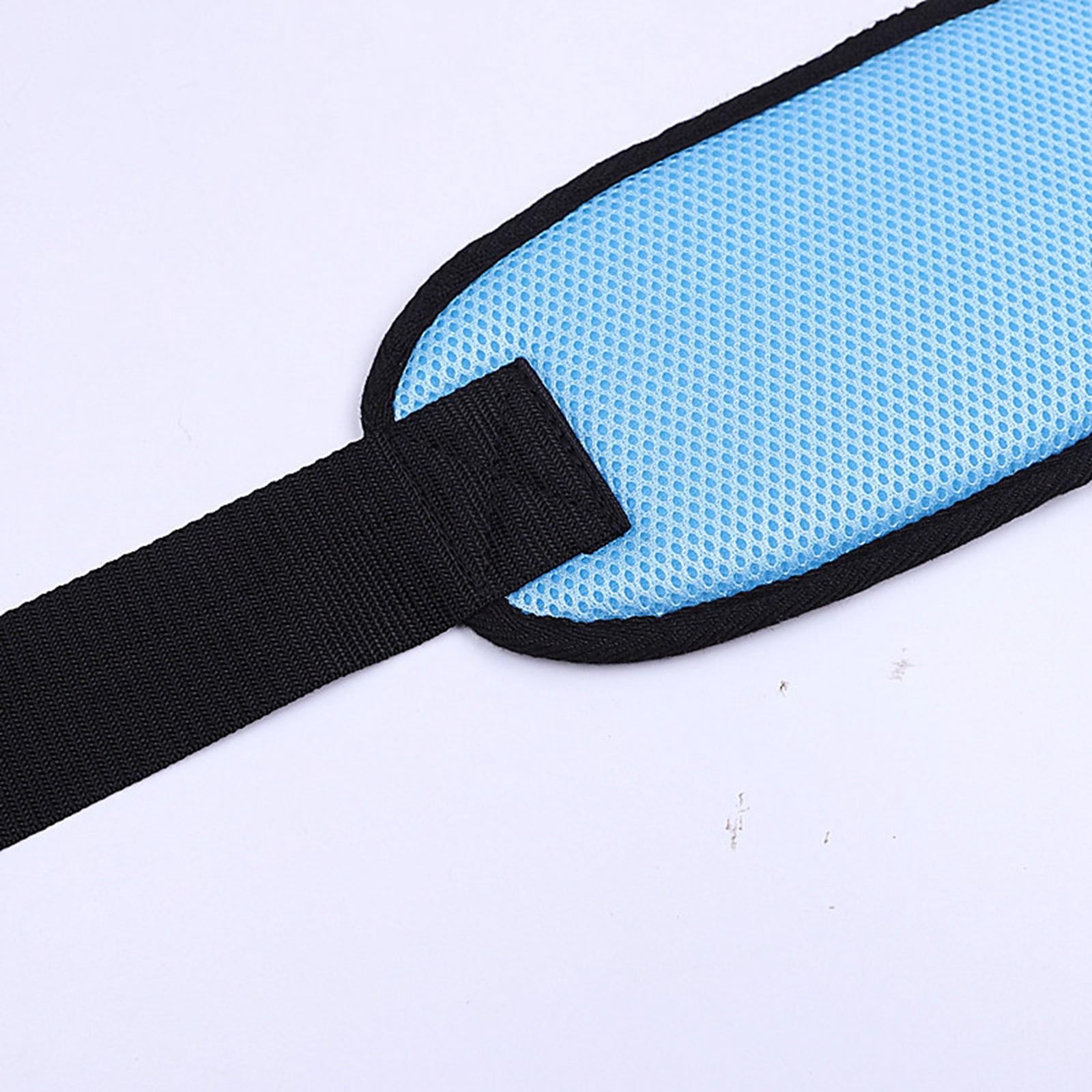 Wheelchair Harness Restraint Lap Belt Waist for Patients Non Slip black