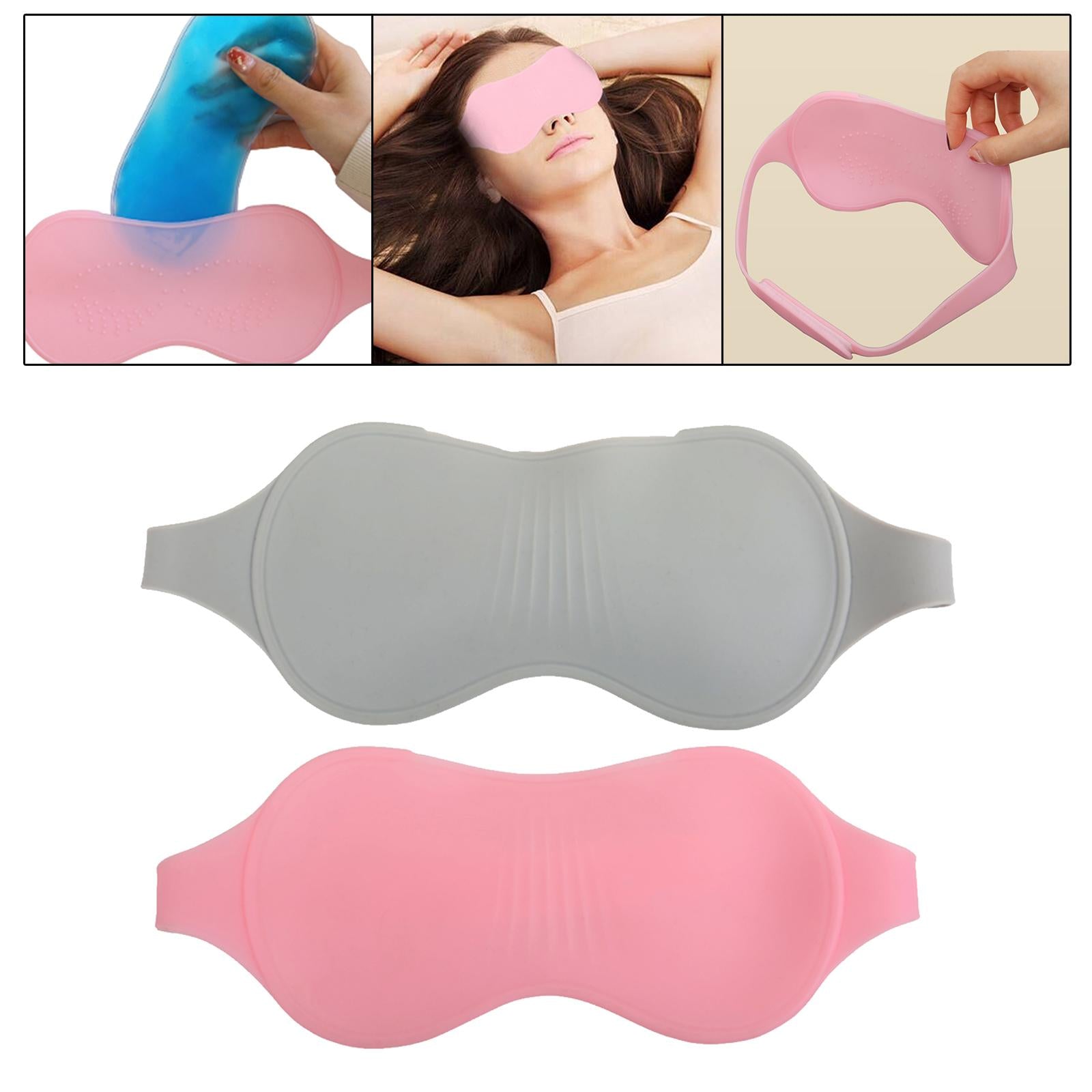 Cold Eye Mask Relax Massaging Your Tired Eyes for Home Office Pink
