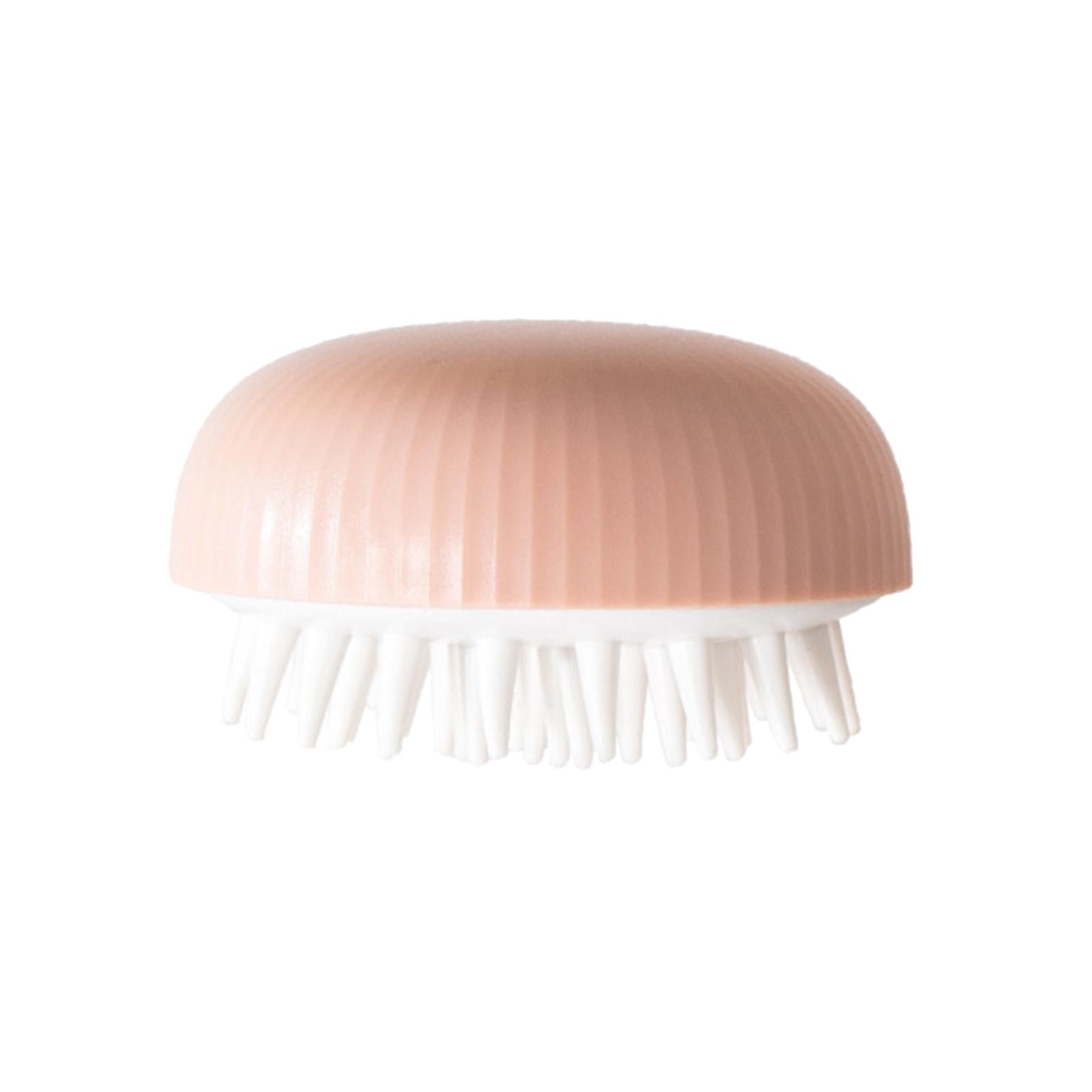 Handheld Hair Scalp Massager Shampoo Brush Wet Dry for Adults Children Dogs Pink