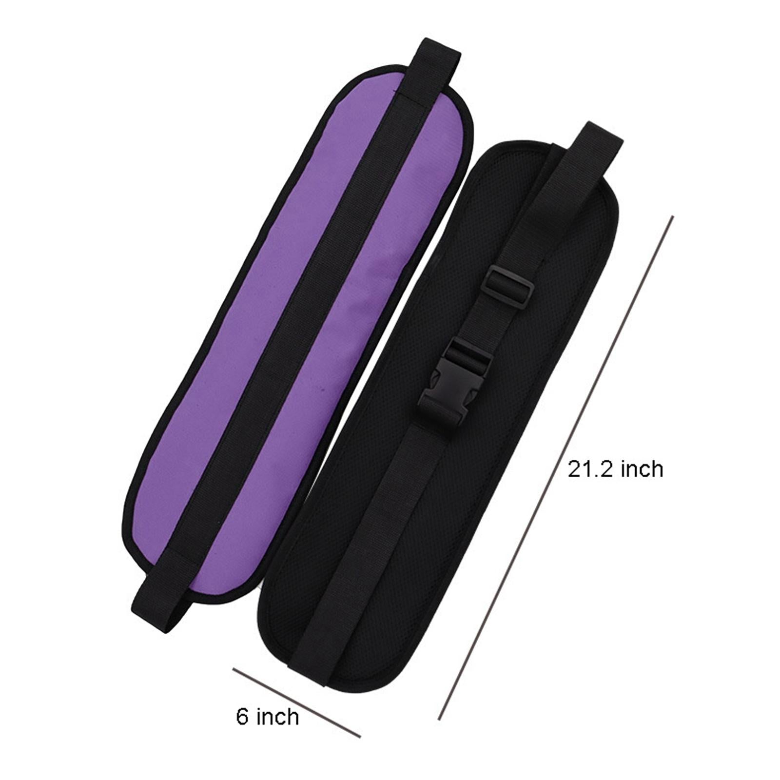 Portable Wheelchair Seat Belt Reusable Cushion for Elderly Prevent Sliding Purple